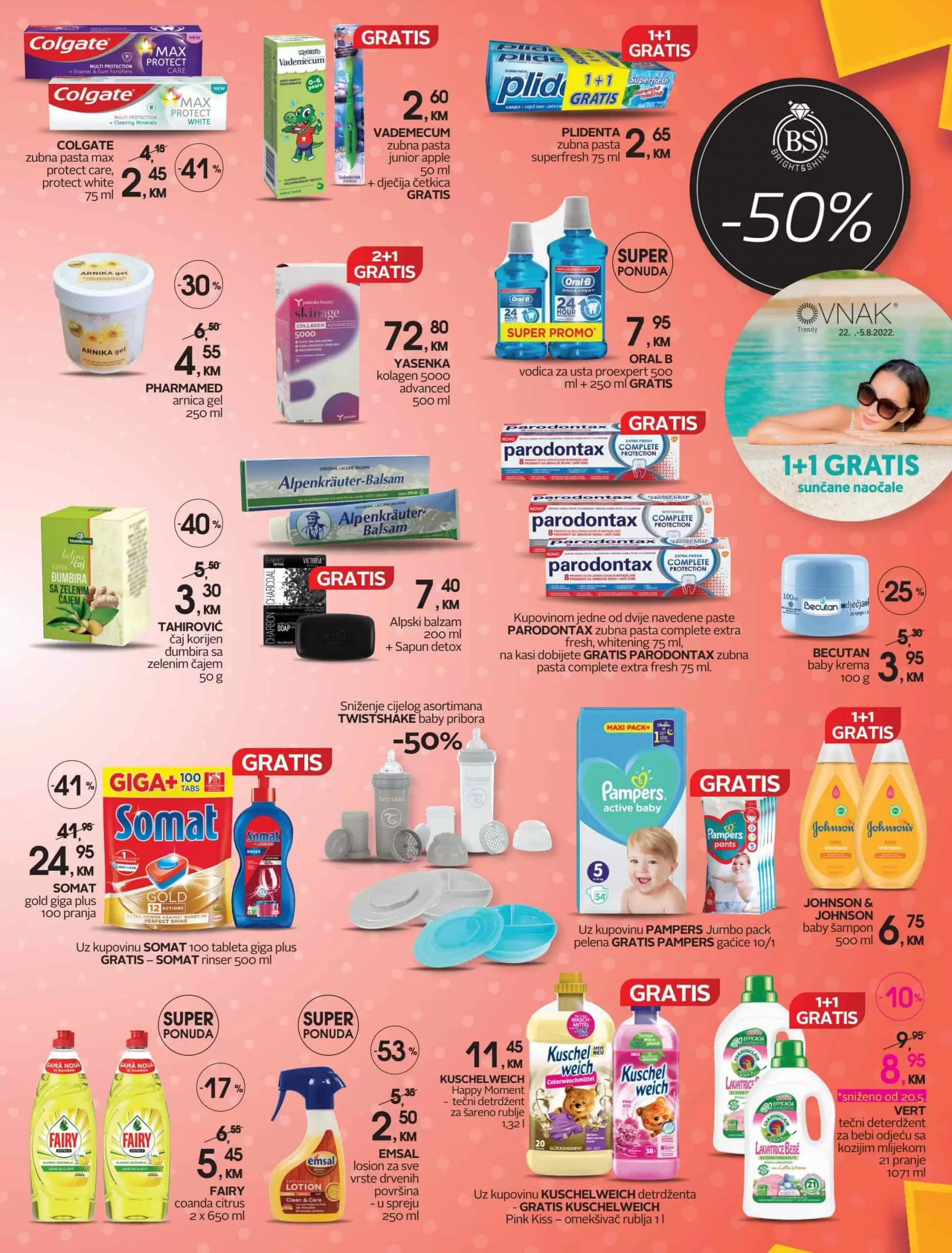 CM Katalog 22.7.-5.8.2022. 【SNIZENJE do 50%】akcija snizenja juli/avgust 2022!