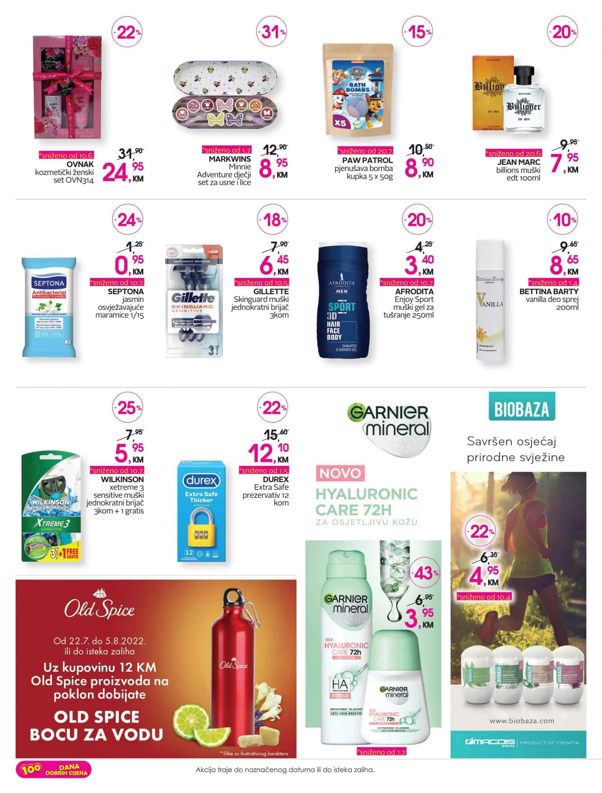 CM Katalog 22.7.-5.8.2022. 【SNIZENJE do 50%】akcija snizenja juli/avgust 2022!