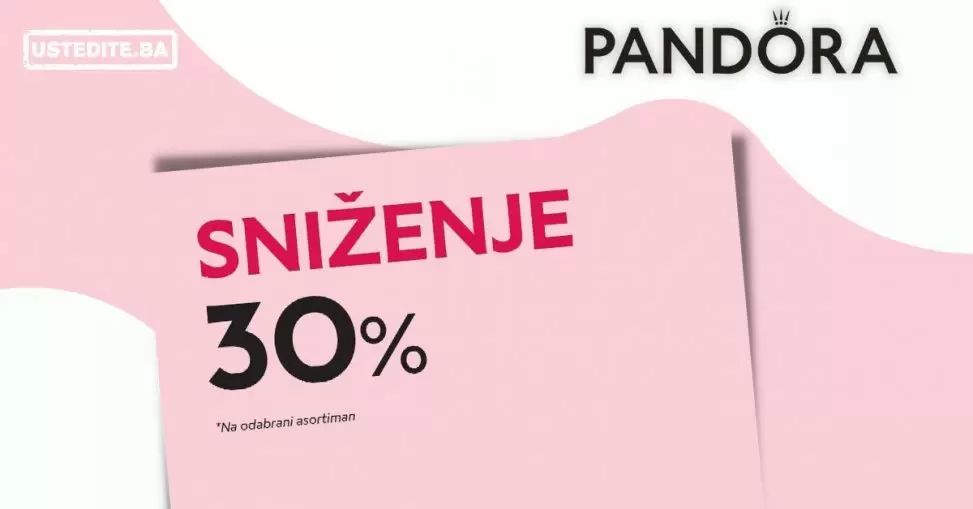 Pandora sezonsko SNIZENJE juli 2022