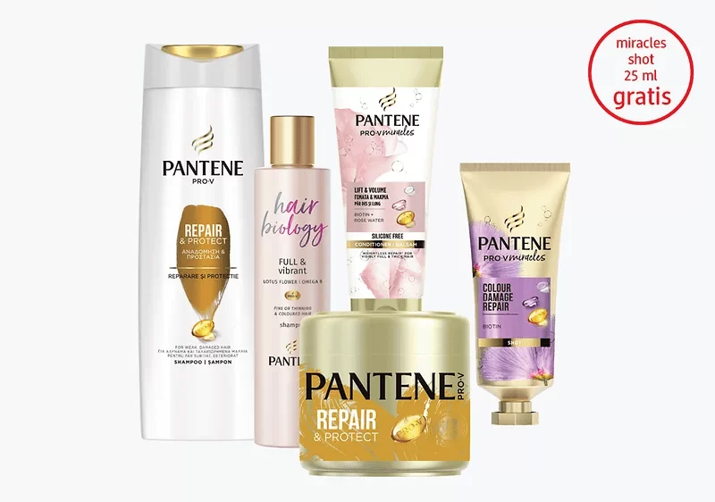 Kupovinom bilo koja dva PANTENE PRO-V proizvoda za kosu, na kasi preuzmite PANTENE PRO-V miracles shot od 25 ml za kosu na poklon.
