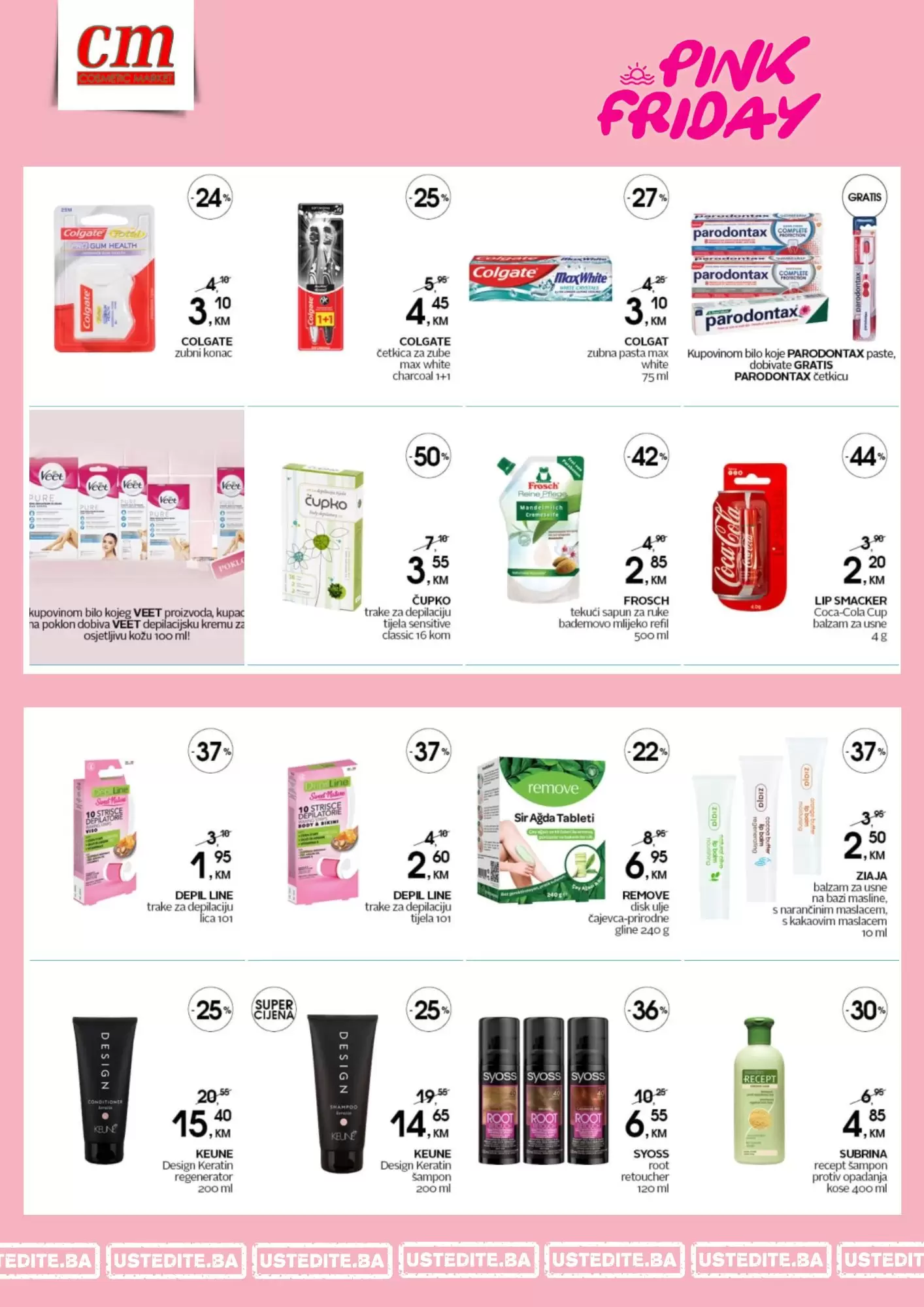 cm Pink Friday 12.8.2022.【SNIZENJE do 50%】cm katalog akcija avgust 2022!