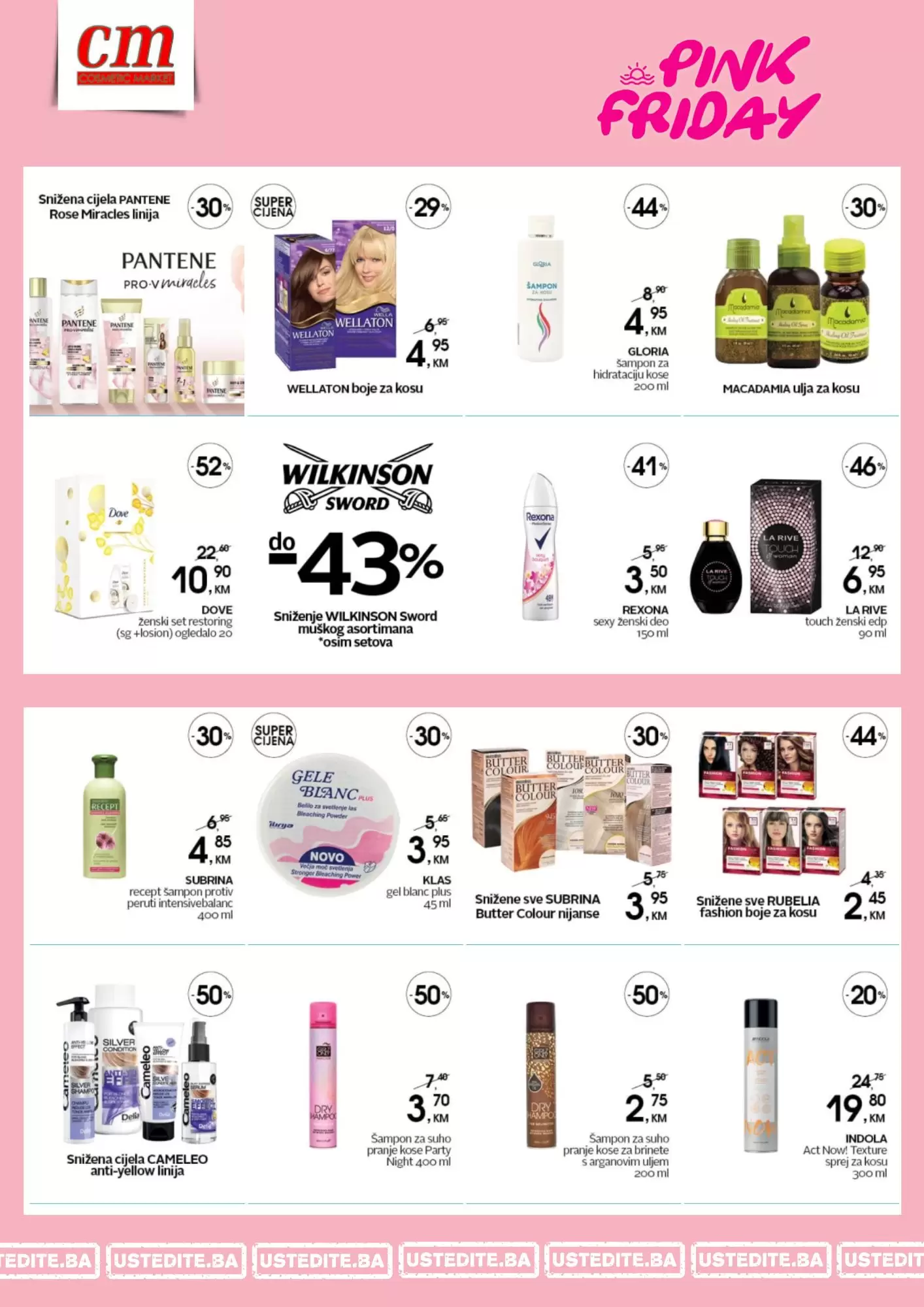 cm Pink Friday 12.8.2022.【SNIZENJE do 50%】cm katalog akcija avgust 2022!