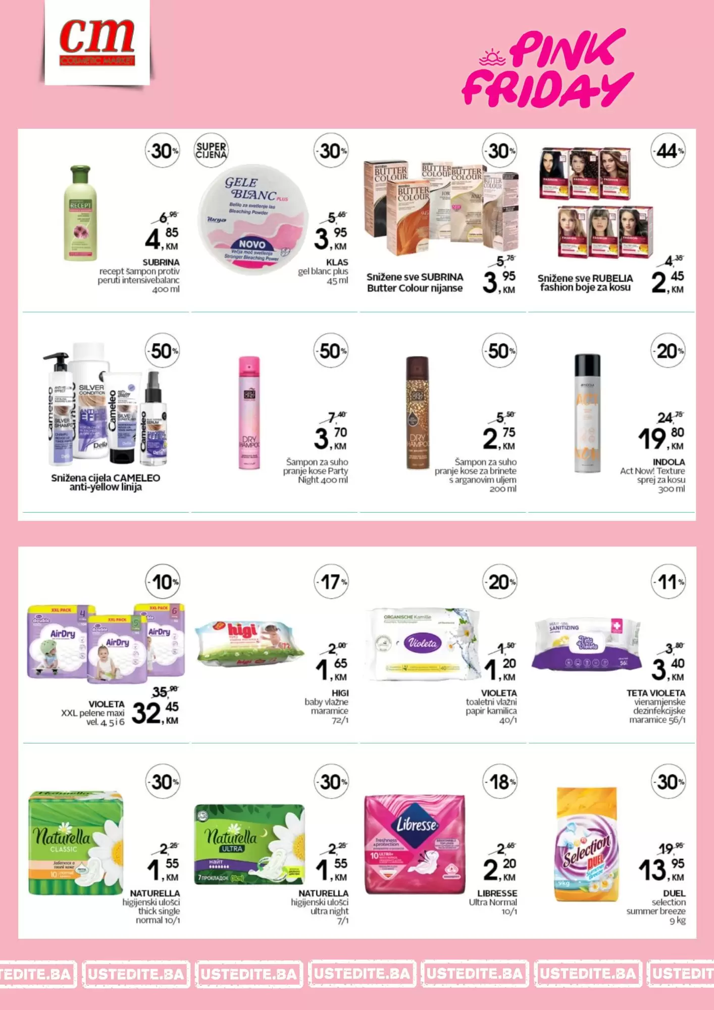 cm Pink Friday 12.8.2022.【SNIZENJE do 50%】cm katalog akcija avgust 2022!