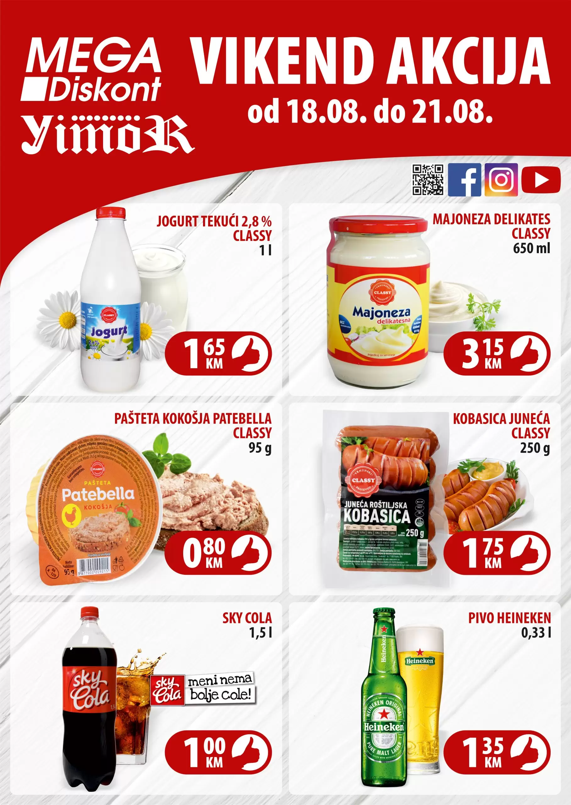 MEGA DISKONT vikend akcija AVGUST 2022 ~ katalog sniženja 18-21.8.2022.