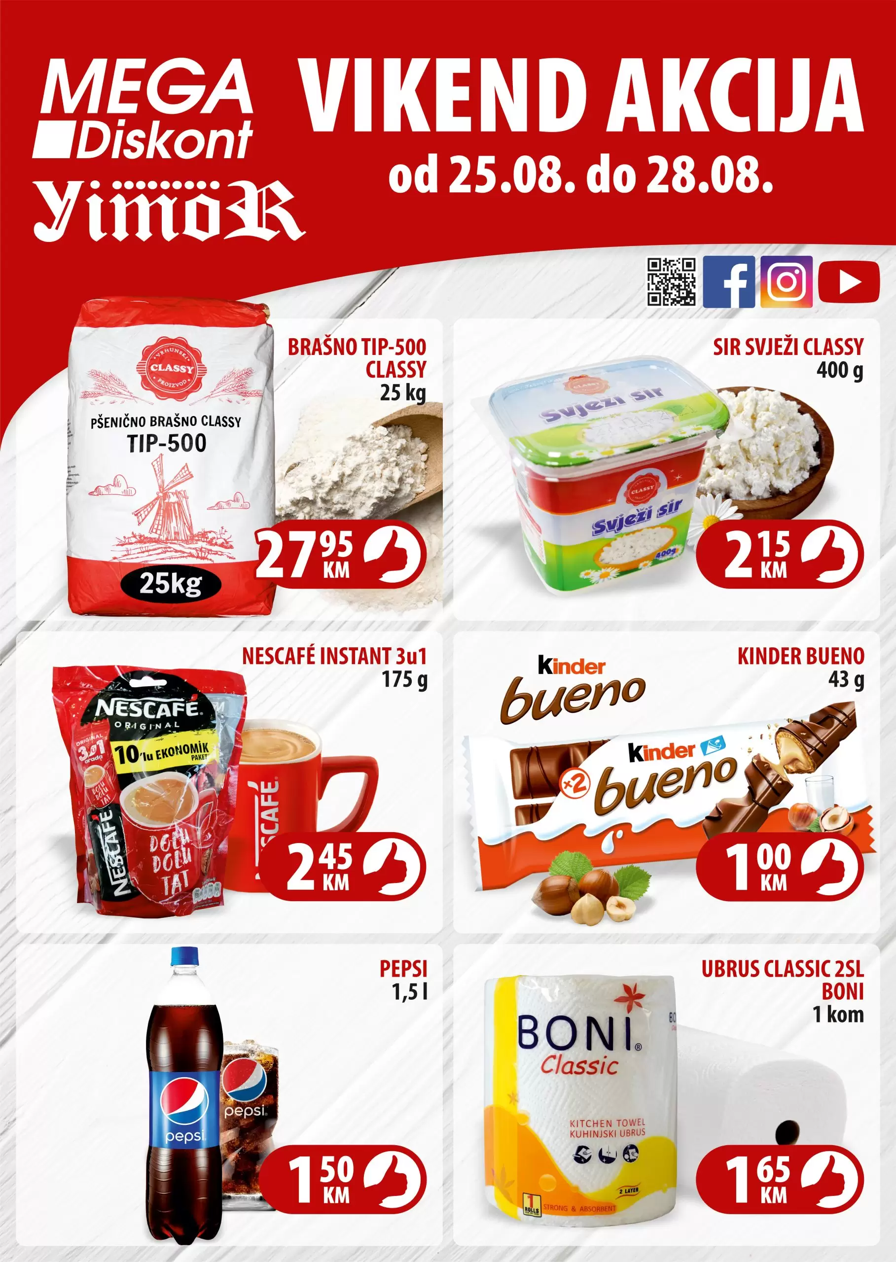 Mega Diskont vikend akcija avgust 2022 ~ katalog sniženja 25-28.8.2022.