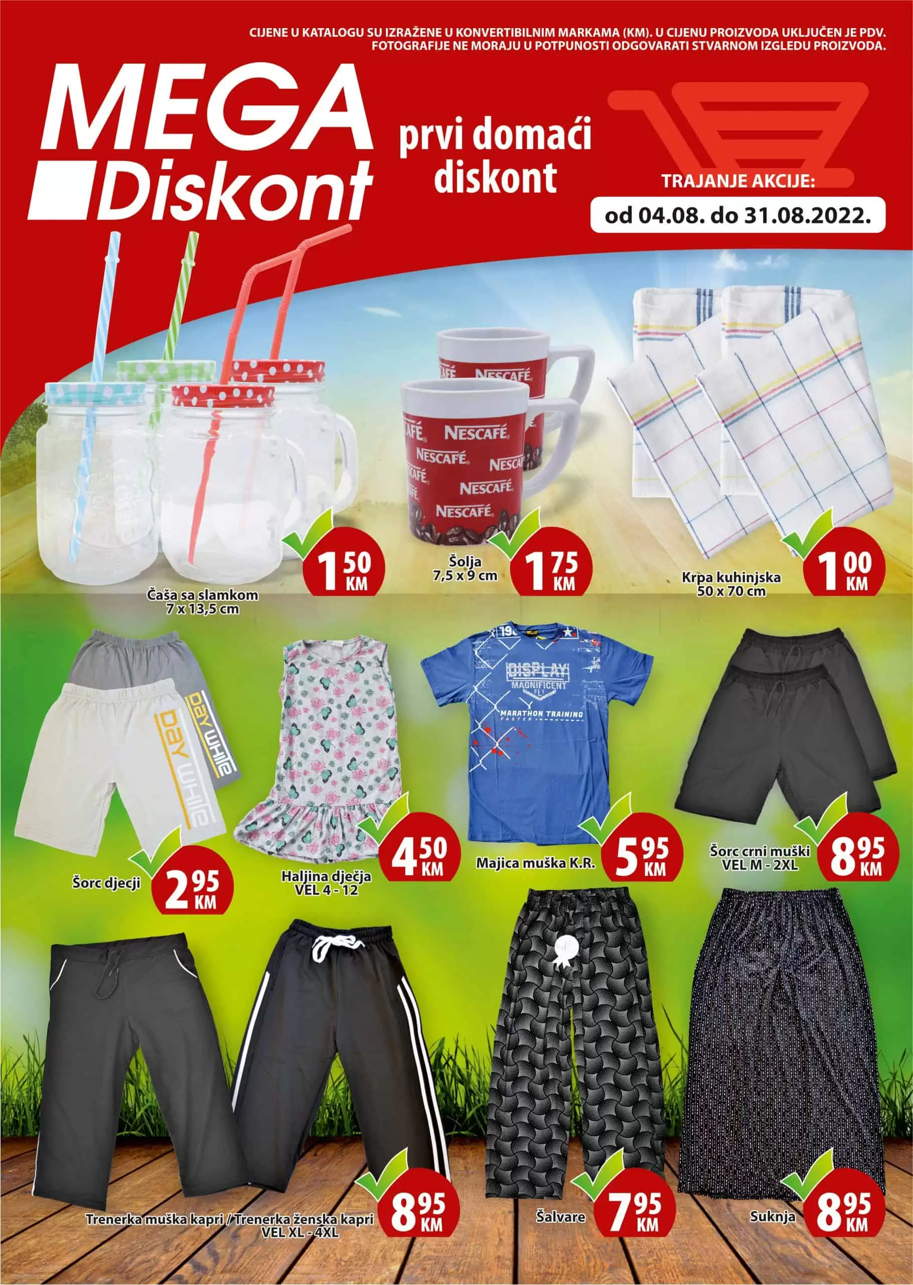 Mega Diskont katalog ponuda mjeseca 4-31.8.2022.