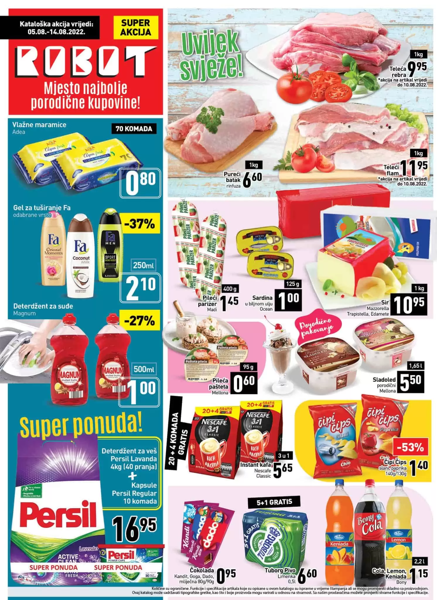 Robot katalog avgust 2022【NISKE CIJENE】akcija snizenja 5-14.8.2022.