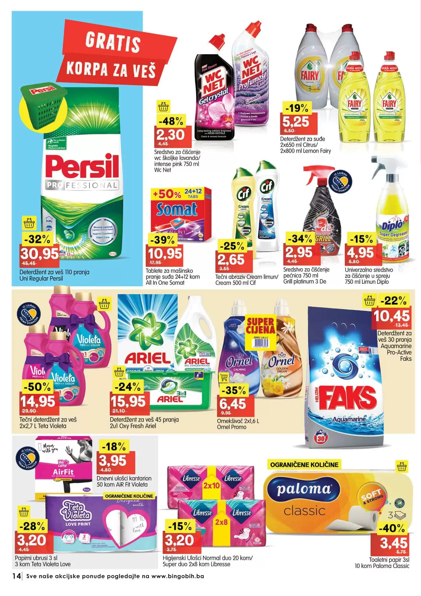 Bingo katalog SENZACIJA avgust 2022! Akcija snizenja 2-14.8.2022.