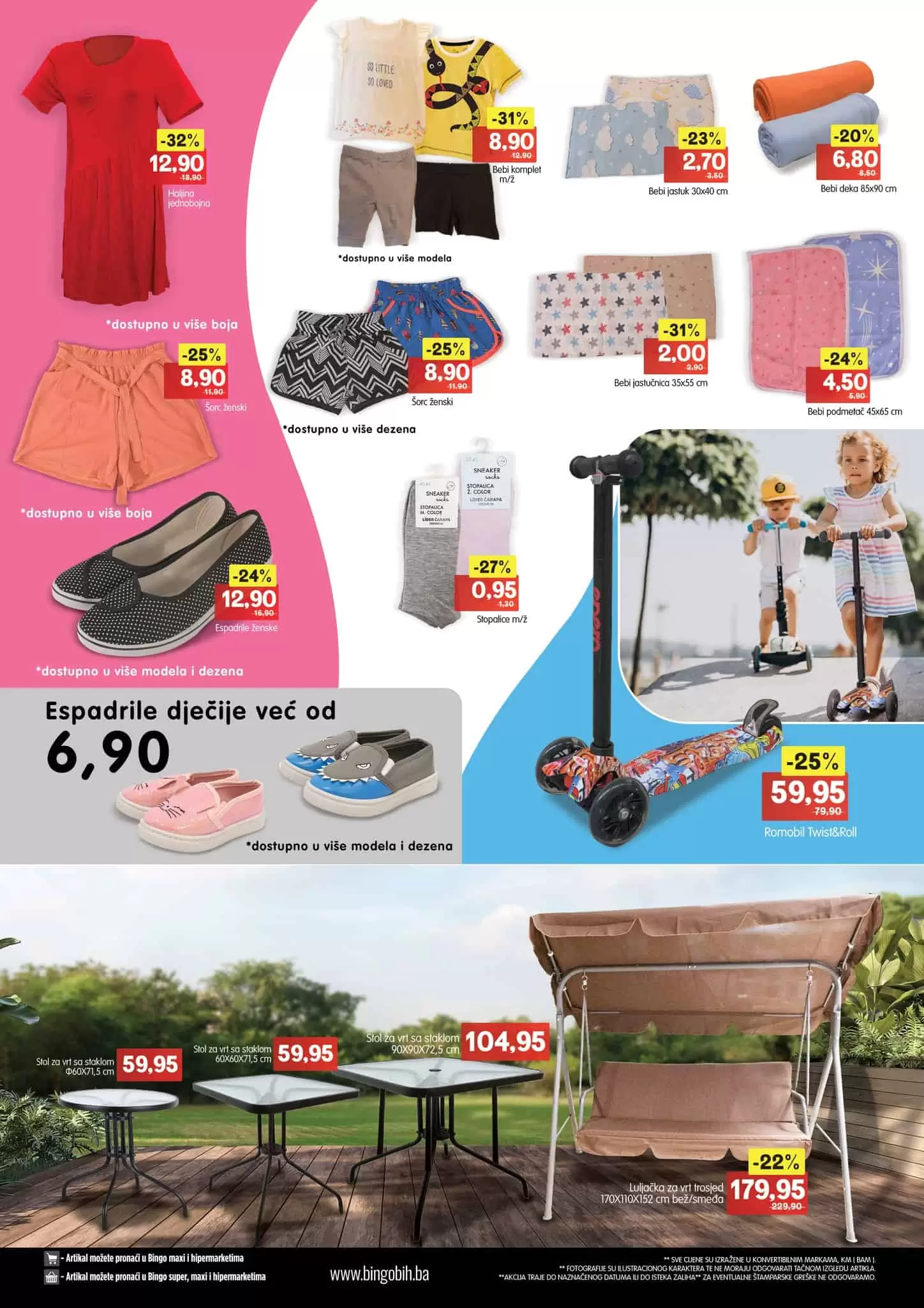 Bingo katalog SENZACIJA avgust 2022! Akcija snizenja 2-14.8.2022.