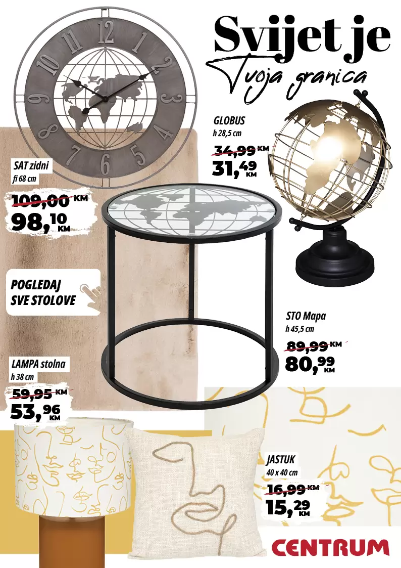 Centrum Home & Centrum dekor katalog SVE ZA DOM avgust 2022! Centrum akcija snizenja do 29.8.2022. Centrum Home & Centrum dekor katalog SVE ZA DOM avgust 2022! Centrum akcija snizenja do 29.8.2022.