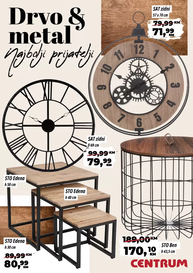 Centrum Home & Centrum dekor katalog SVE ZA DOM avgust 2022! Centrum akcija snizenja do 29.8.2022.