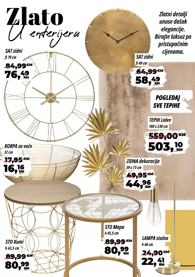 Centrum Home & Centrum dekor katalog SVE ZA DOM avgust 2022! Centrum akcija snizenja do 29.8.2022.