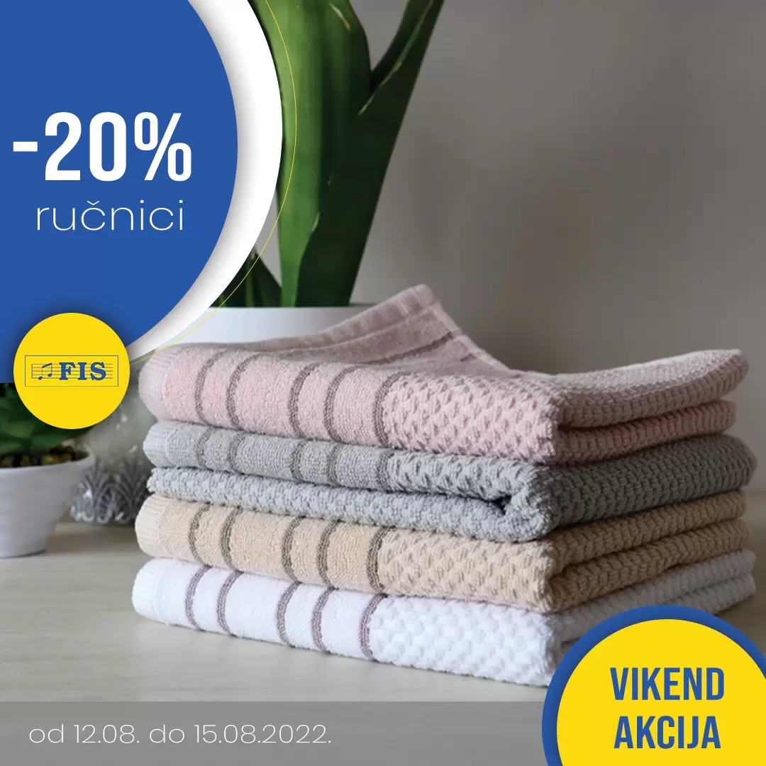 Fis vikend akcija avgust 2022! Nova Fis vikend snizenja 12-15.8.2022.