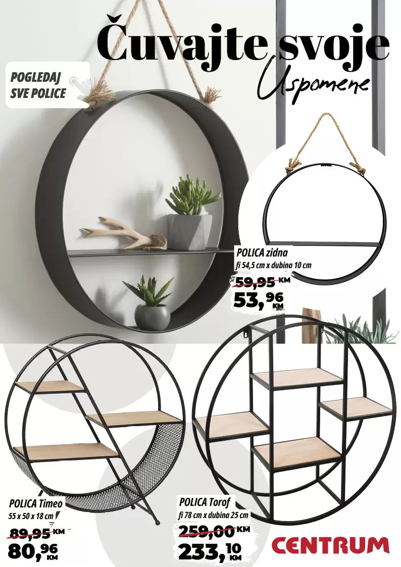 Centrum Home & Centrum dekor katalog SVE ZA DOM avgust 2022! Centrum akcija snizenja do 29.8.2022.