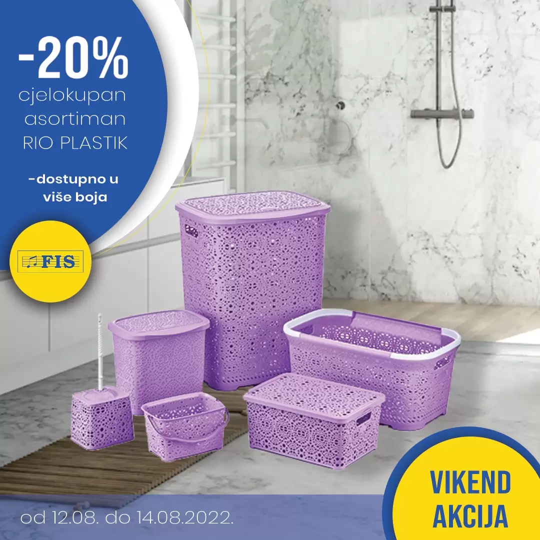 Fis vikend akcija avgust 2022! Nova Fis vikend snizenja 12-15.8.2022.