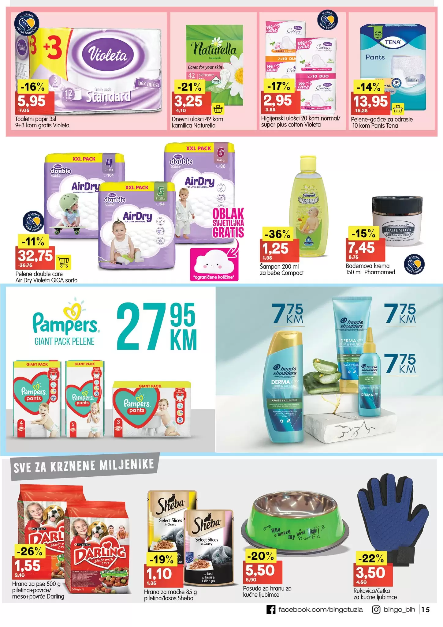 BINGO KATALOG avgust 2022 SNIZENJA do 60% akcija 16-28.8.2022.