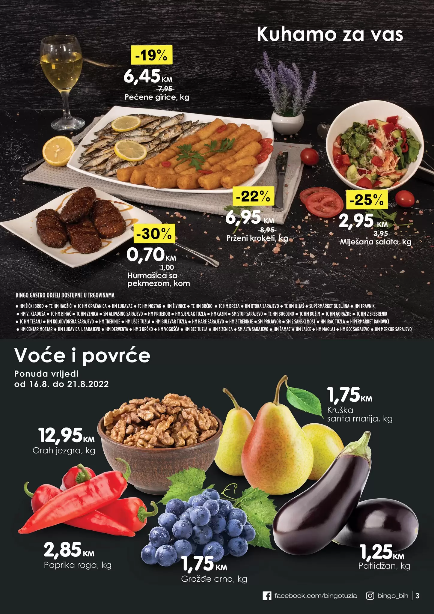 BINGO KATALOG avgust 2022 SNIZENJA do 60% akcija 16-28.8.2022.