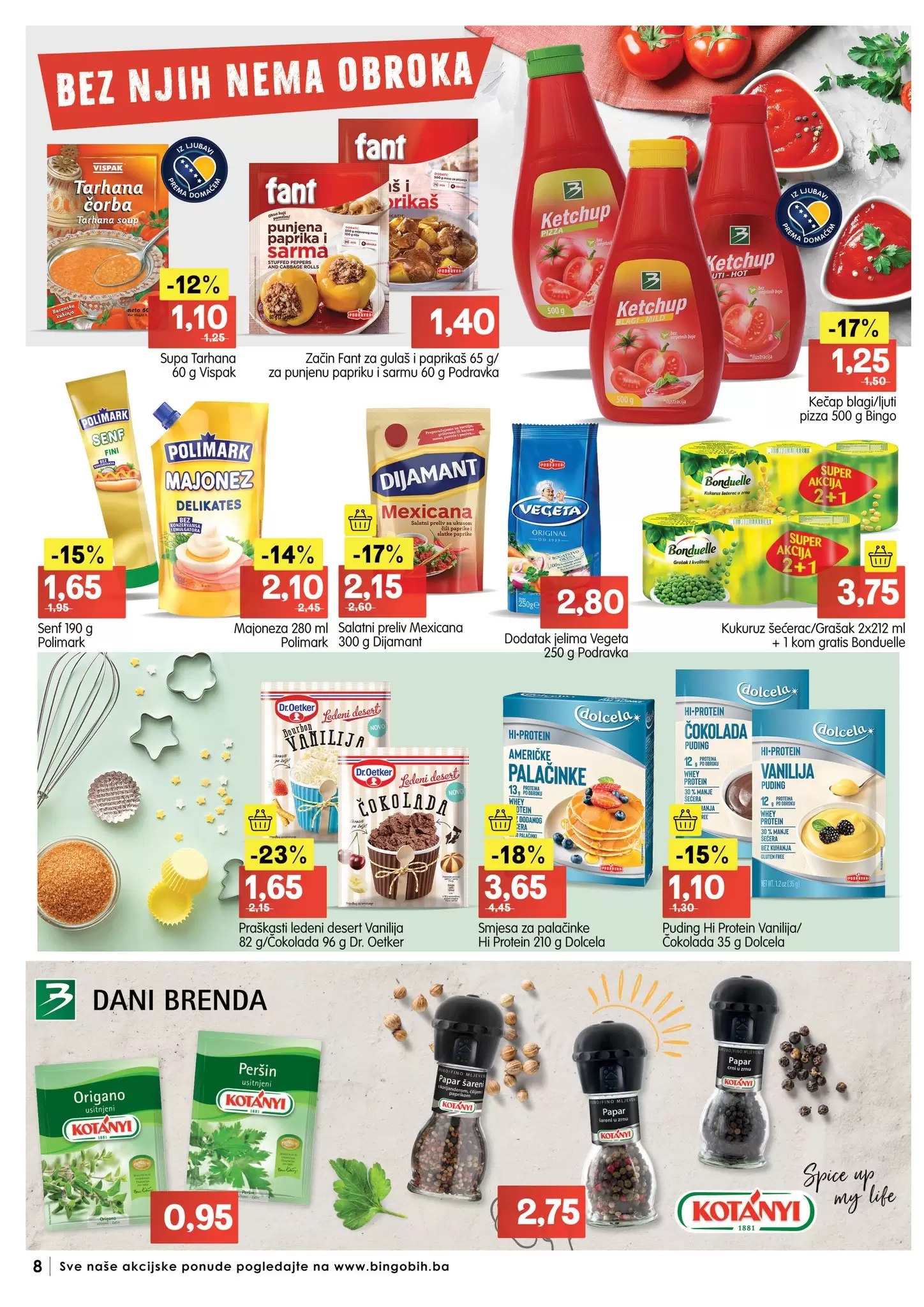 BINGO KATALOG avgust 2022 SNIZENJA do 60% akcija 16-28.8.2022.