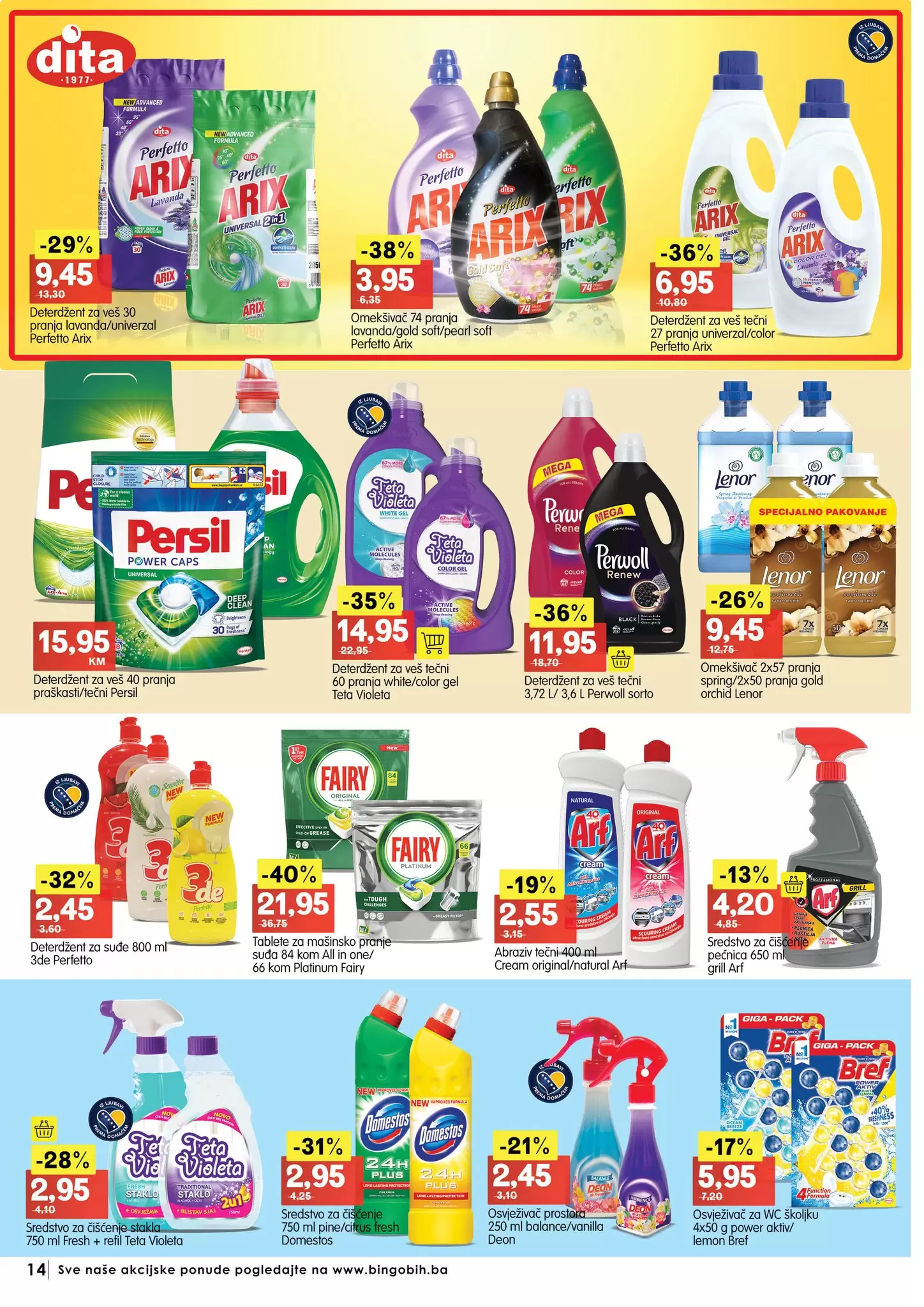 BINGO KATALOG avgust 2022 SNIZENJA do 60% akcija 16-28.8.2022.