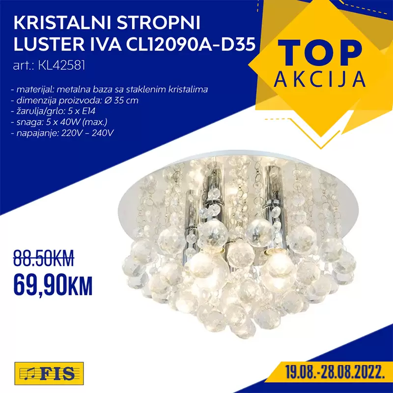 Fis TOP akcija za TOP artikle avgust 2022 ~ katalog sniženje 19-28.8.2022.