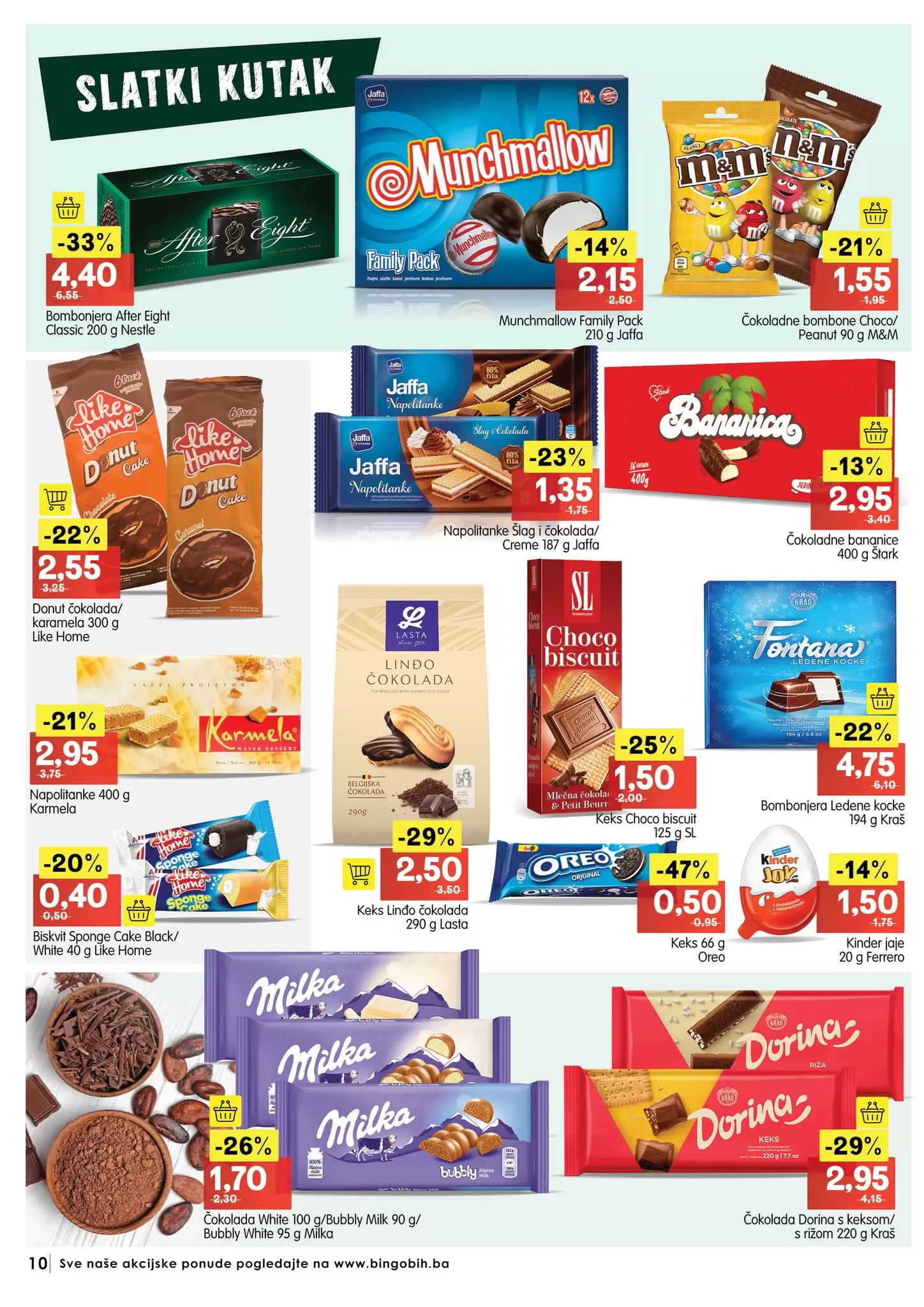 BINGO KATALOG avgust 2022 SNIZENJA do 60% akcija 16-28.8.2022.