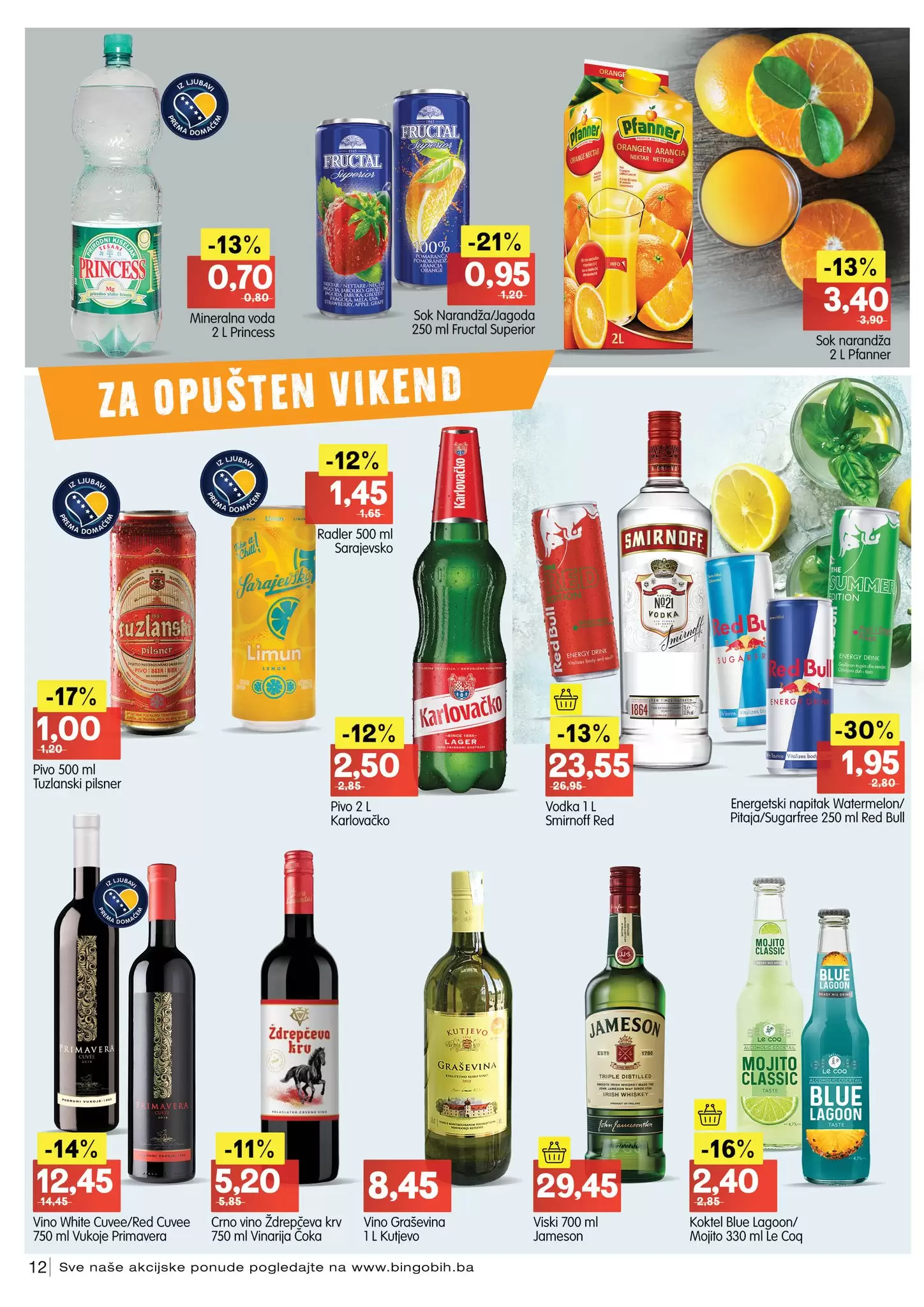 BINGO KATALOG avgust 2022 SNIZENJA do 60% akcija 16-28.8.2022.