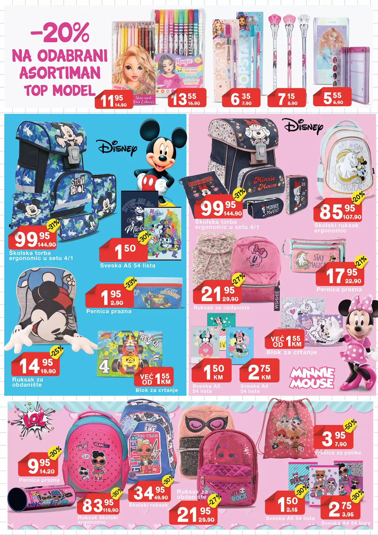 Bingo katalog ŠKOLA ➤SNIŽENJE do 54% akcija do 9.9.2022.