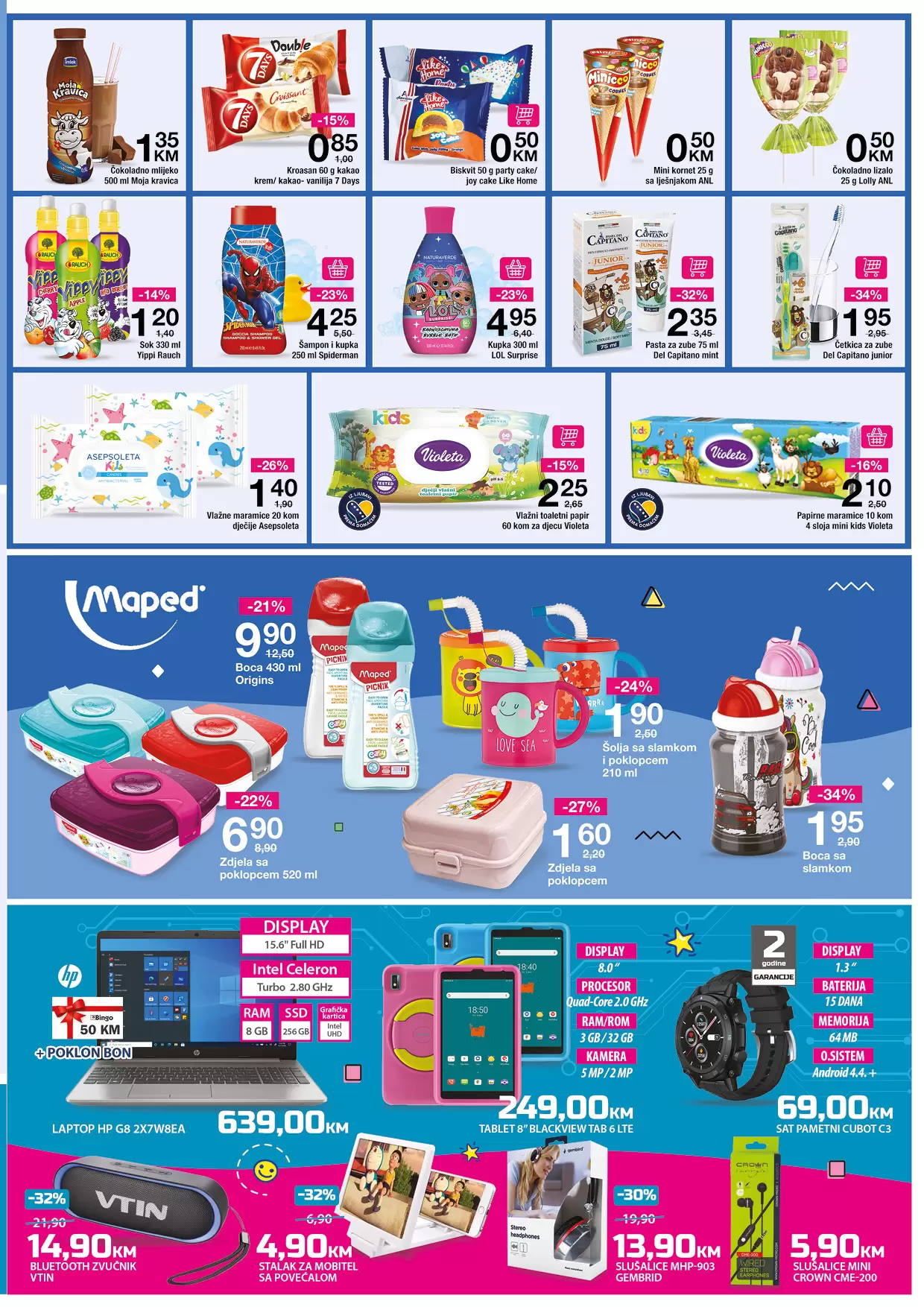 Bingo katalog ŠKOLA ➤SNIŽENJE do 54% akcija do 9.9.2022.