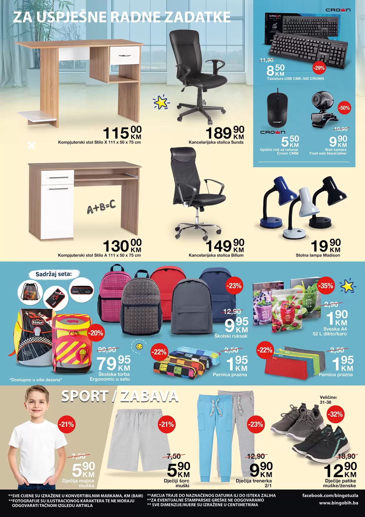 Bingo katalog ŠKOLA ➤SNIŽENJE do 54% akcija do 9.9.2022.