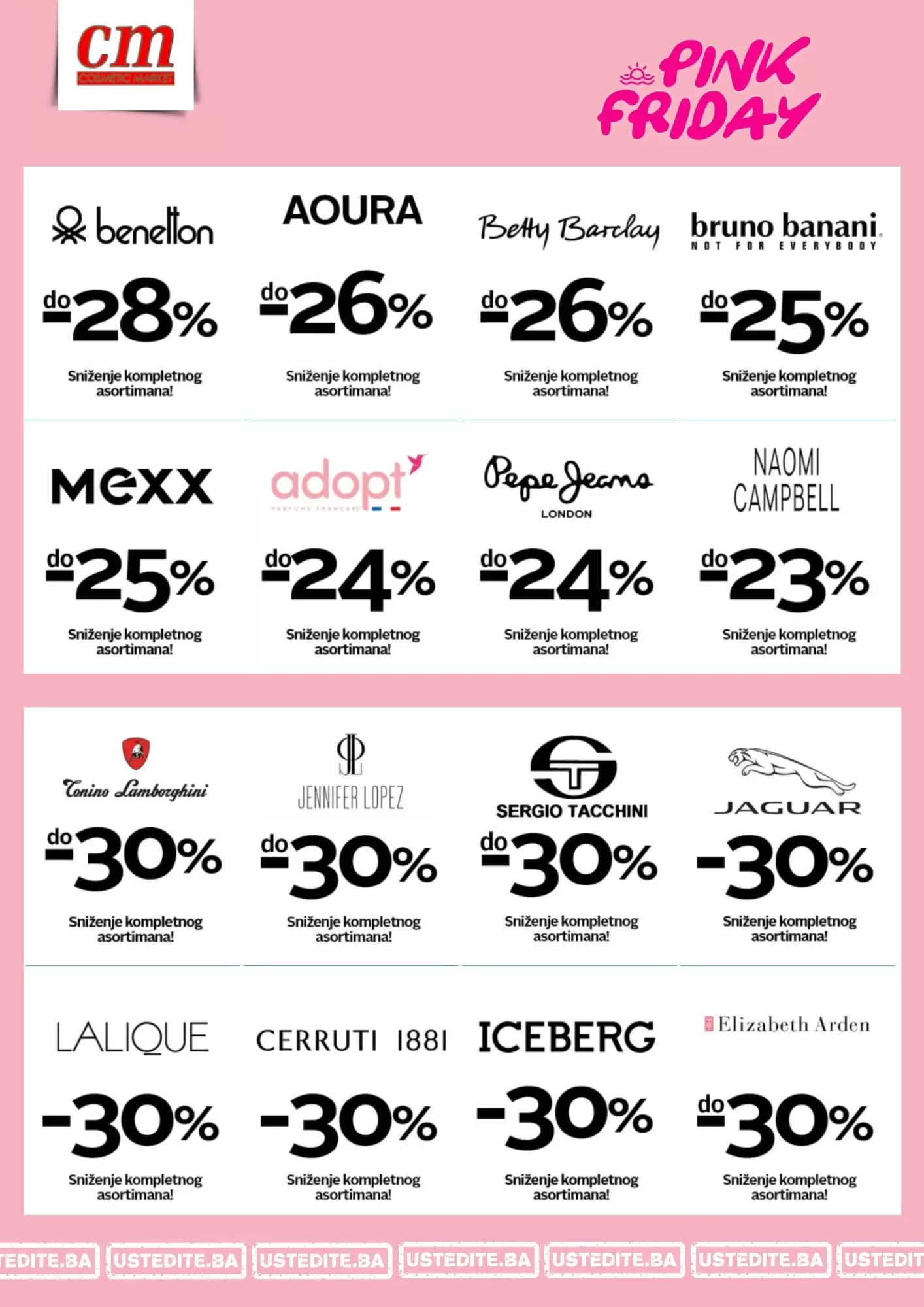 cm Pink Friday 12.8.2022.【SNIZENJE do 50%】cm katalog akcija avgust 2022!
