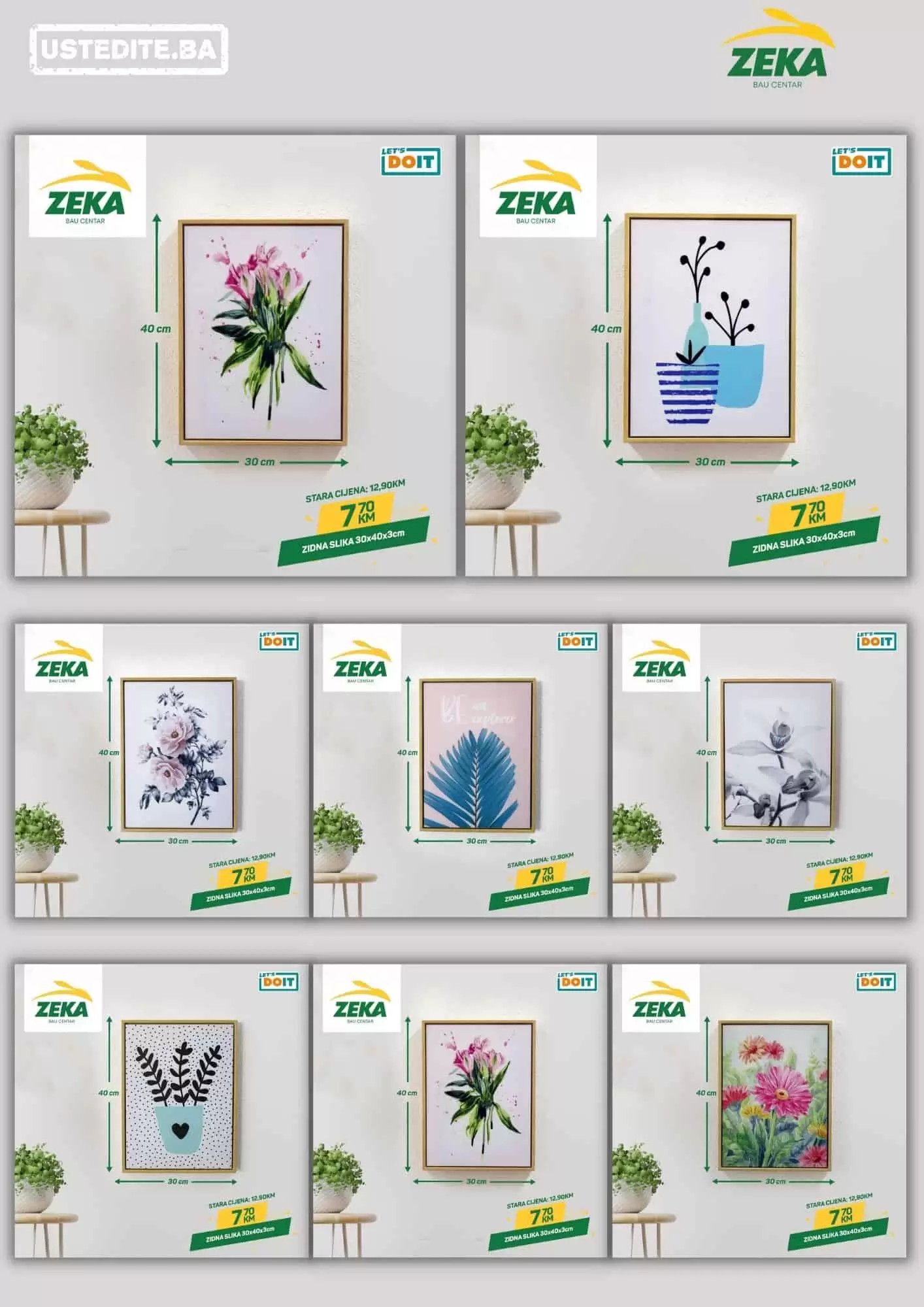 ZEKA Baucentar AKCIJA avgust 2022, KATALOG SNIŽENJA 25.7 do 7.8.2022.