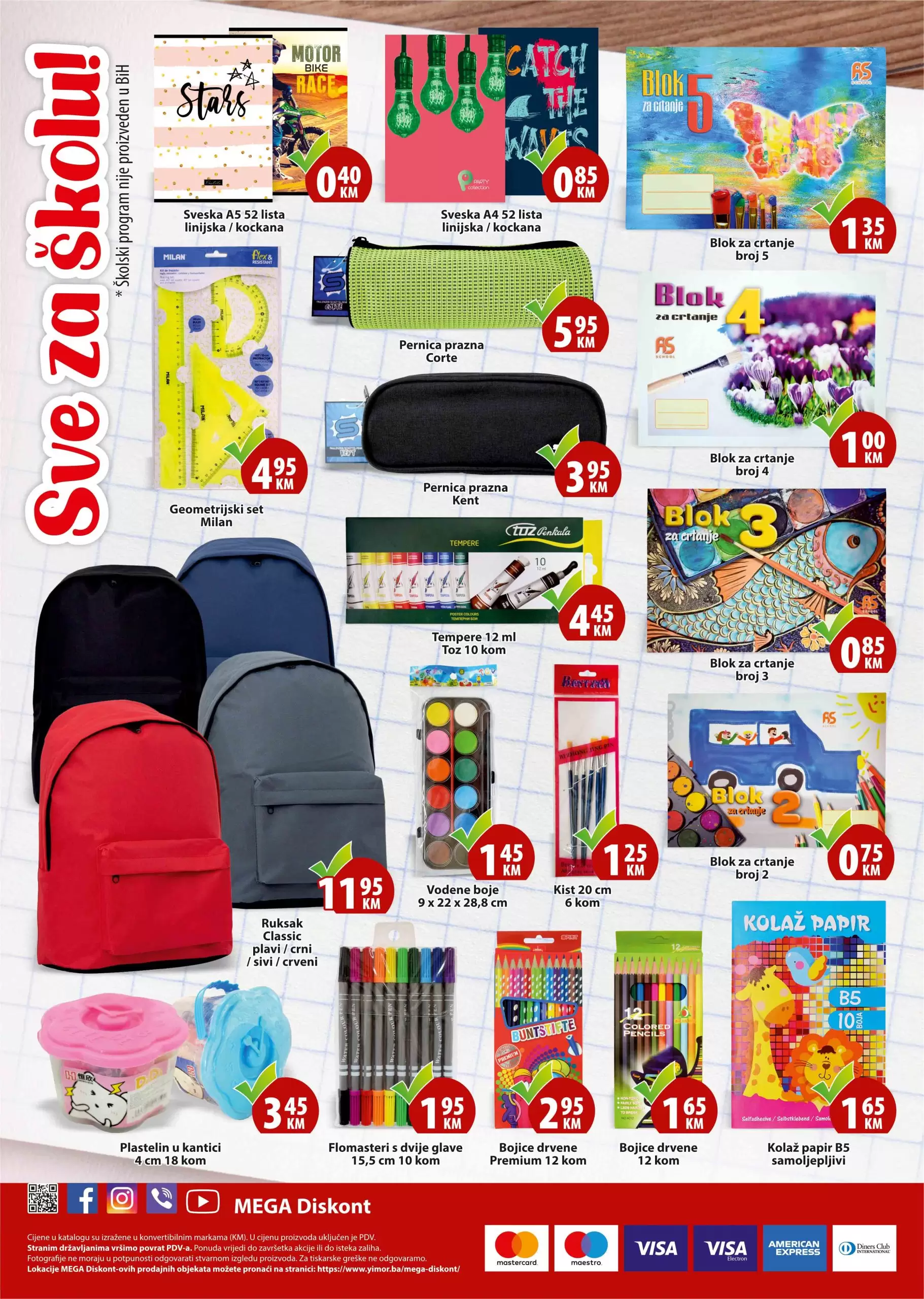 Mega Diskont kataloška akcija KUPUJMO DOMAĆE avgust 2022 ~ katalog sniženja 22.8-10.9.2022.