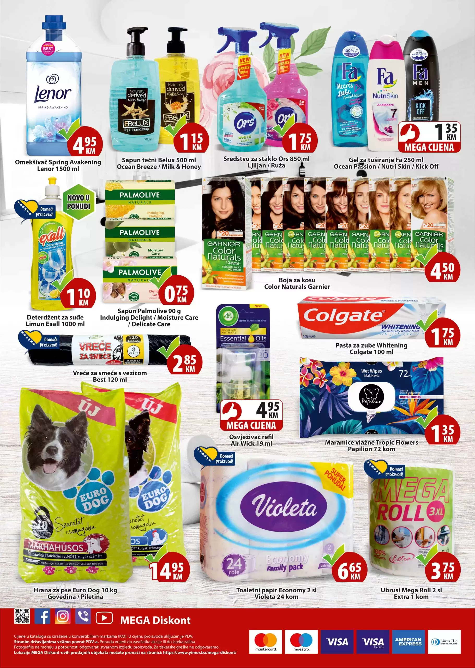 Mega Diskont katalog septembar 2022 akcija sniženja 1-10.9.2022.