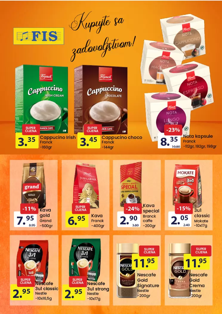 Fis katalog PREHRANA i HEMIJA avgust 2022 ~ akcija snzenja 16-29.8.2022.
