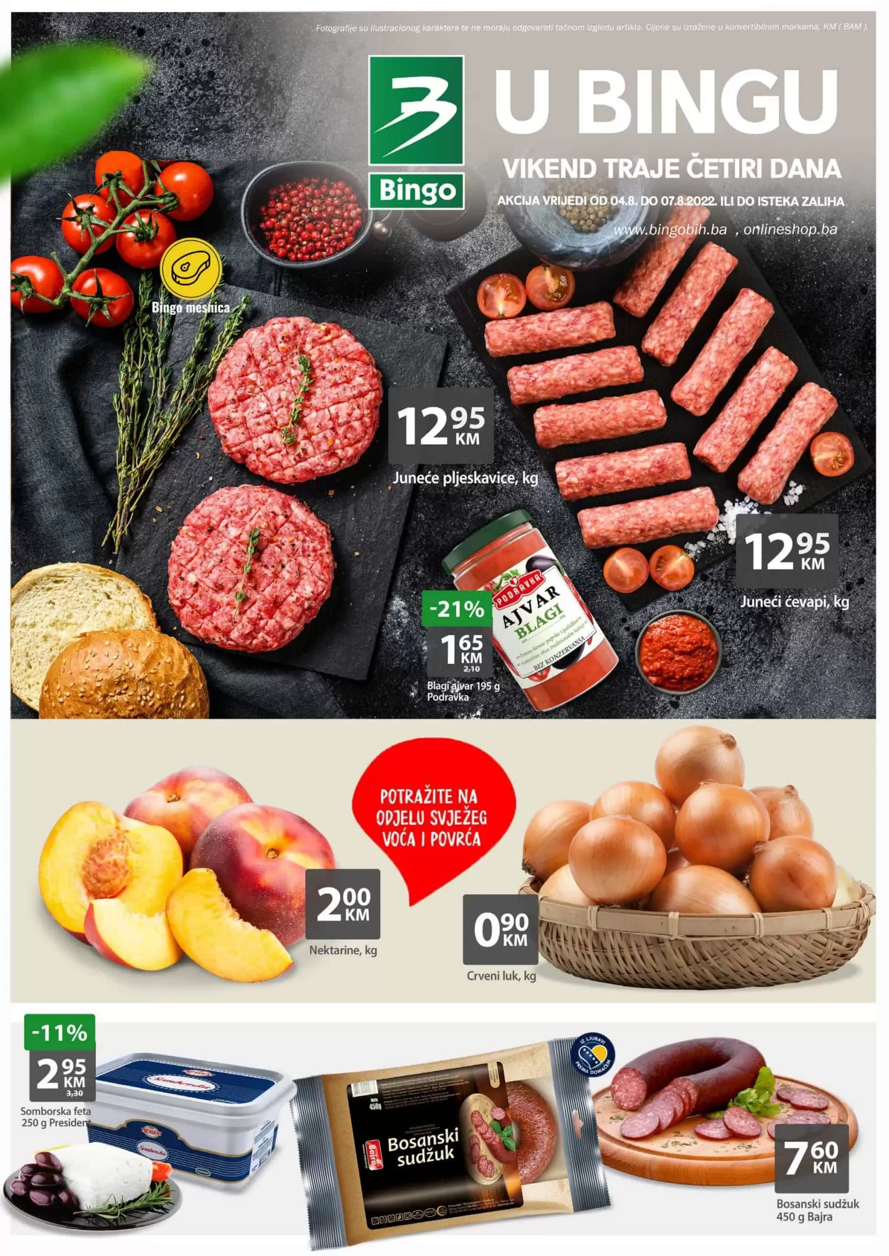 BINGO vikend akcija avgust 2022 SNIŽENJE do 53%! Katalog 04-07.8.2022.