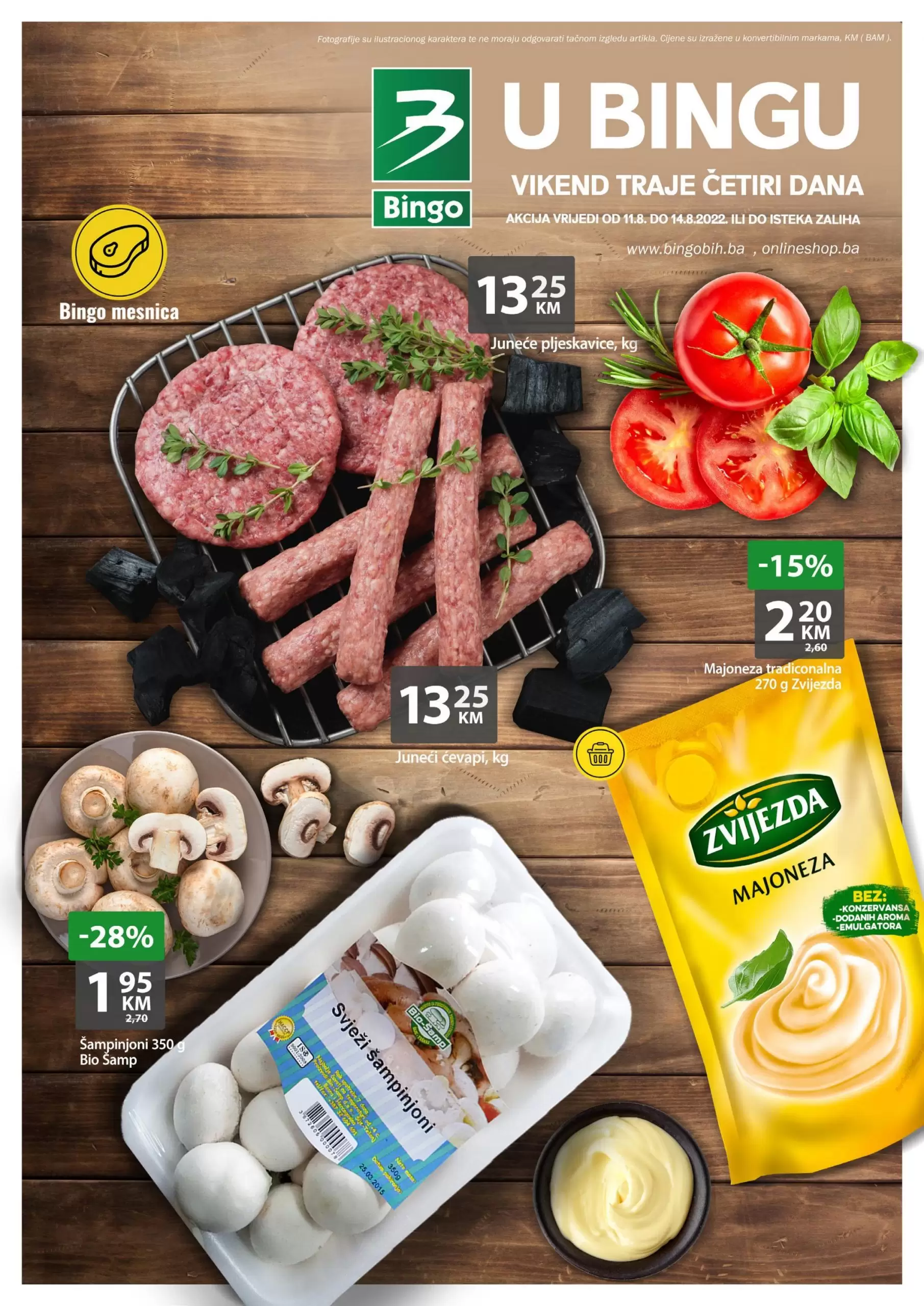 BINGO vikend akcija avgust 2022 【POPUSTI do 43%】Bingo katalog snizenja 11-14.8.2022. 