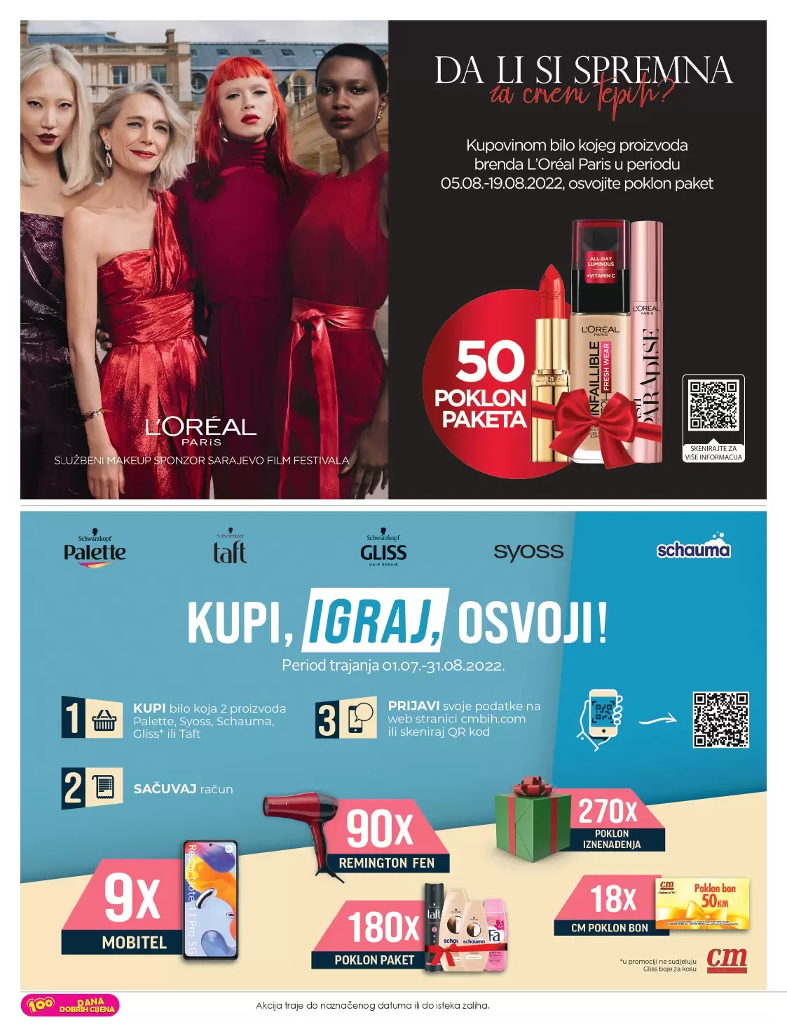 CM akcijski katalog avgust 2022 akcija snizenja 5-19.8.2022.