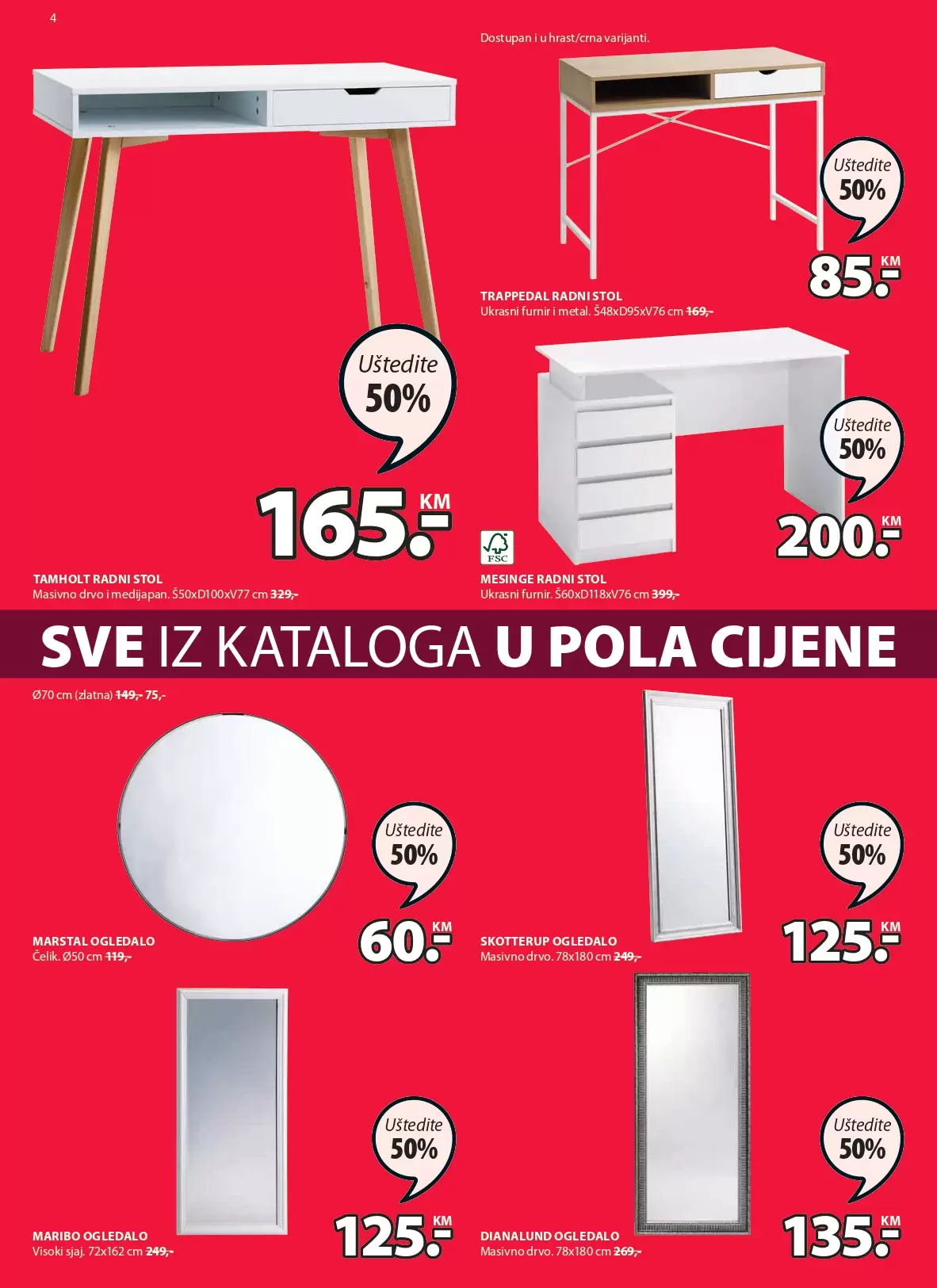 JYSK katalog SVE U POLA CIJENE! Jysk akcija snizenja avgust 2022