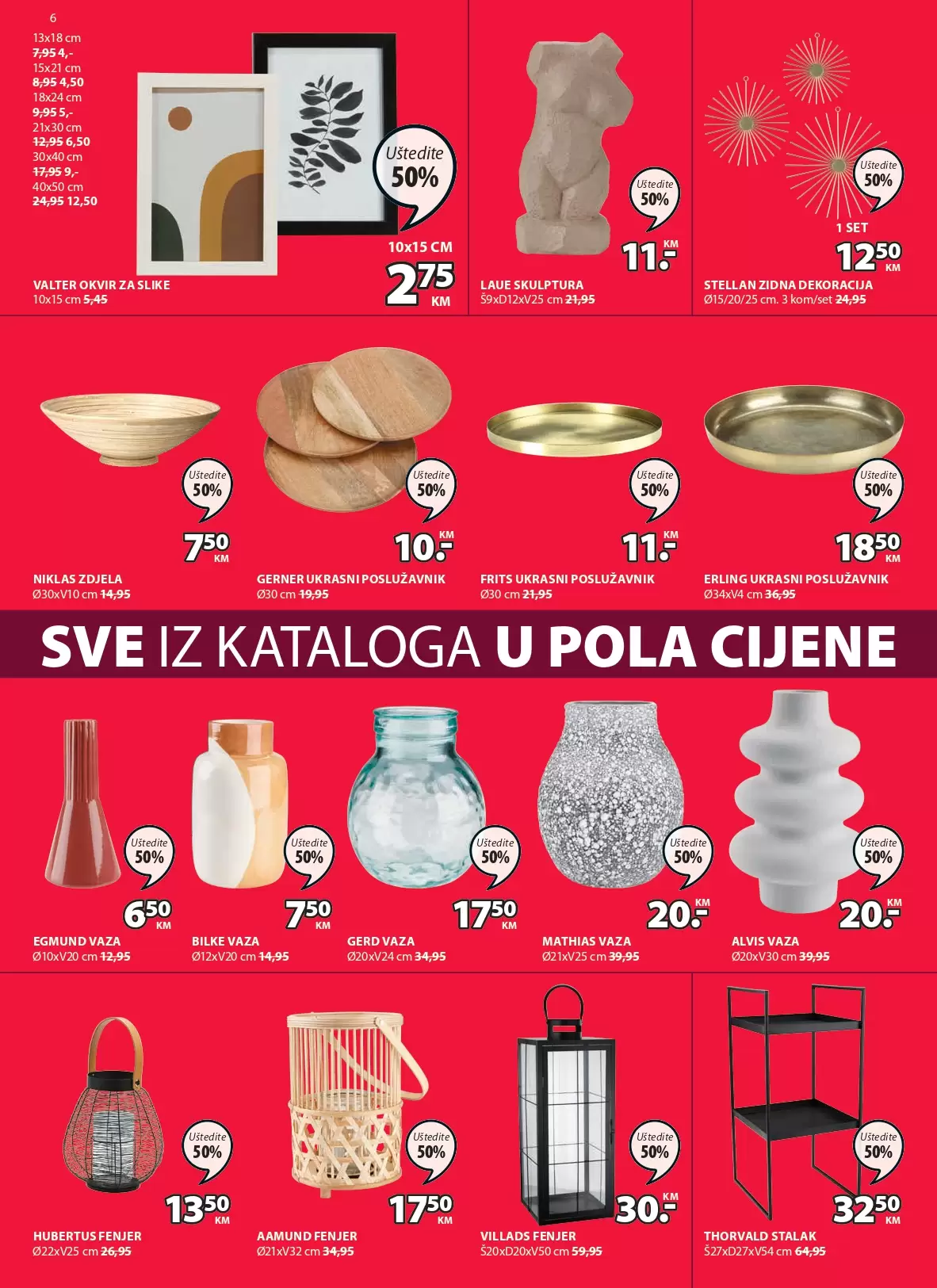 JYSK katalog SVE U POLA CIJENE! Jysk akcija snizenja avgust 2022