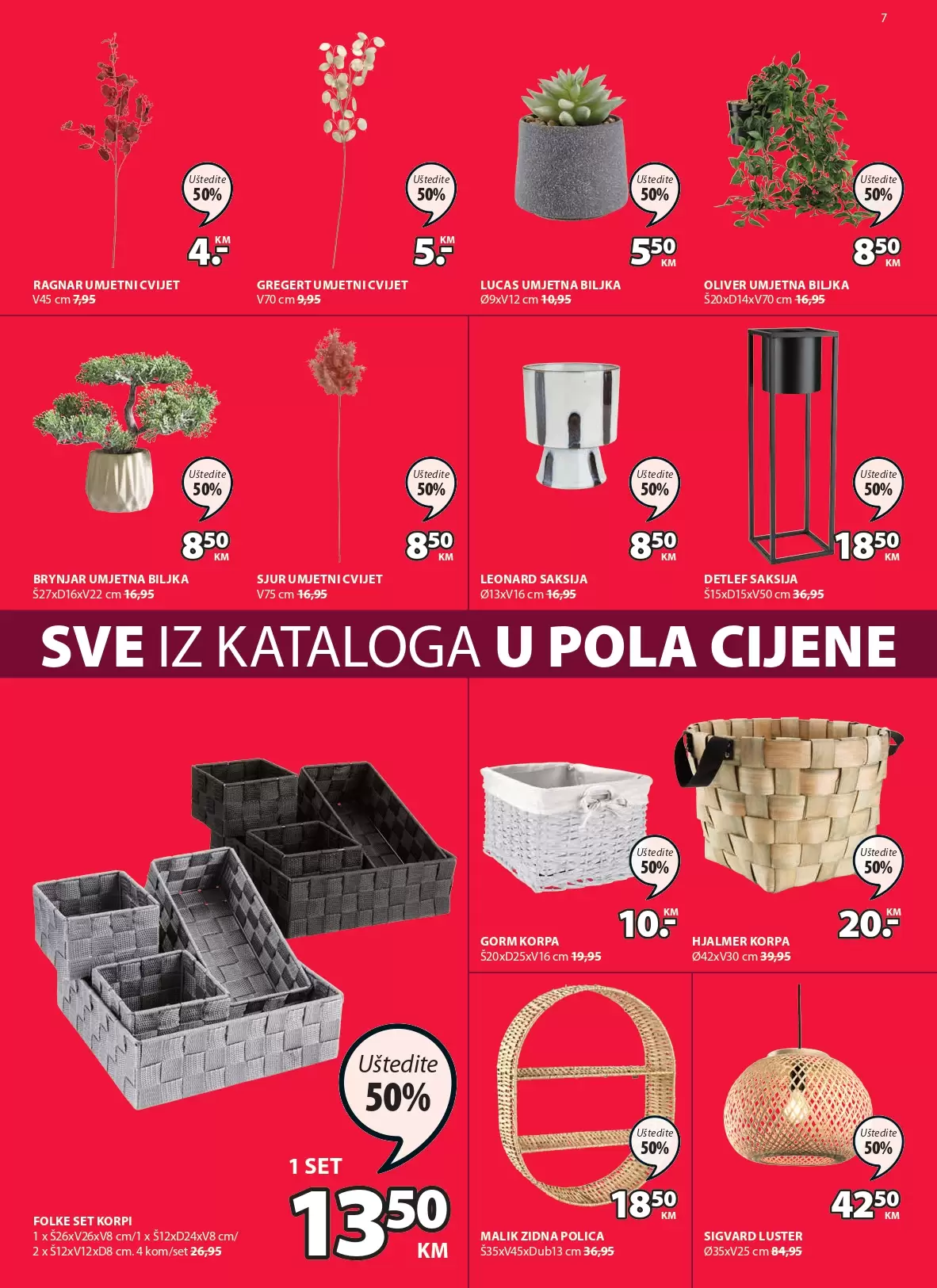 JYSK katalog SVE U POLA CIJENE! Jysk akcija snizenja avgust 2022