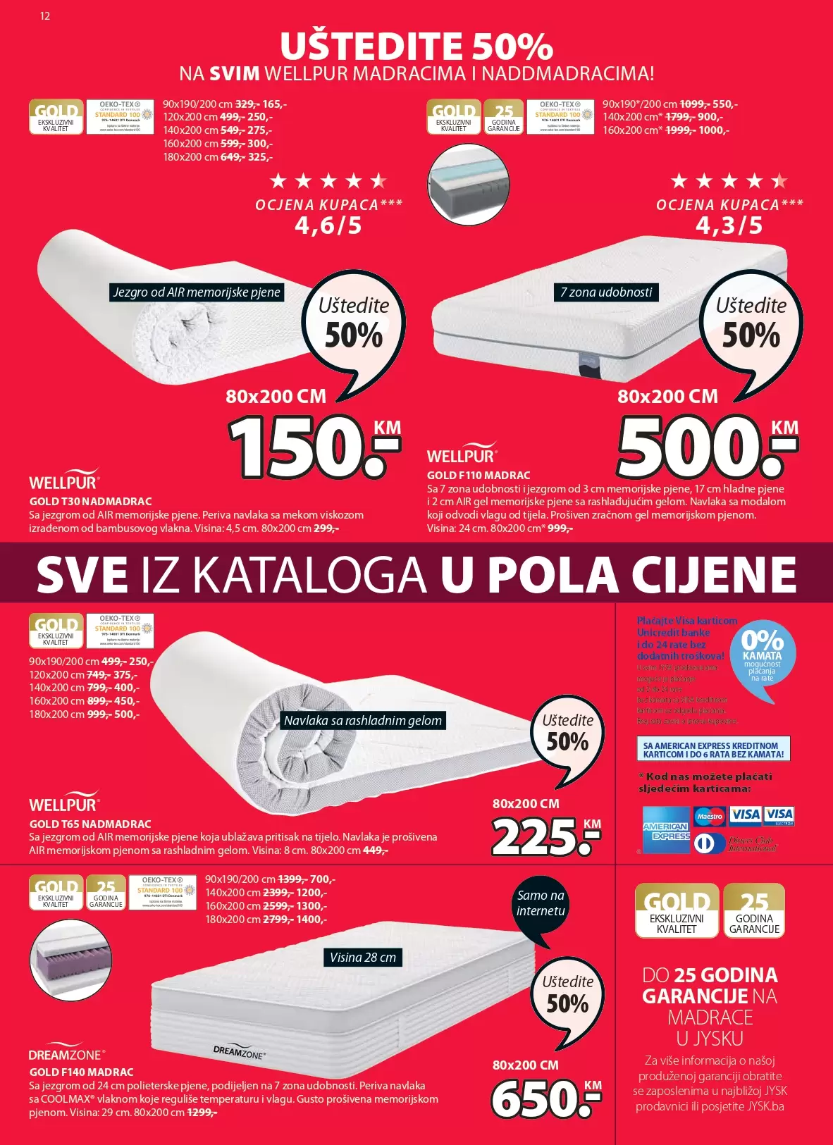 JYSK katalog SVE U POLA CIJENE! Jysk akcija snizenja avgust 2022