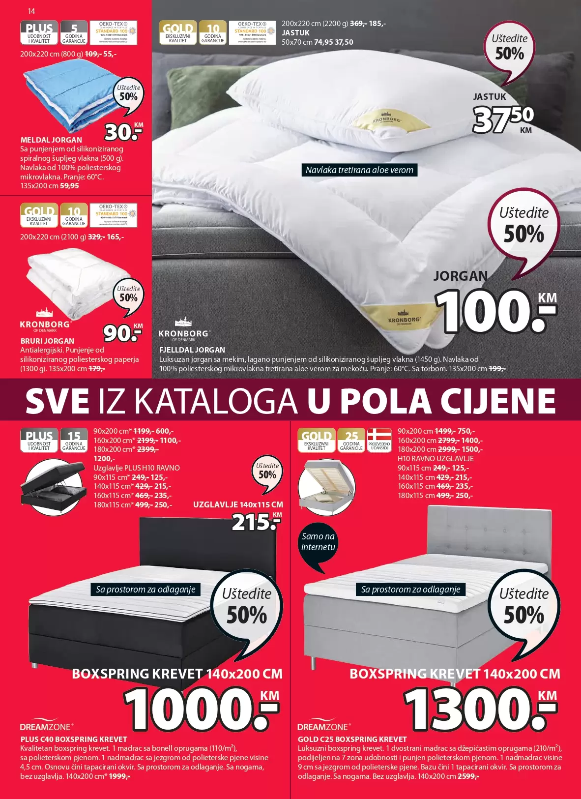 JYSK katalog SVE U POLA CIJENE! Jysk akcija snizenja avgust 2022