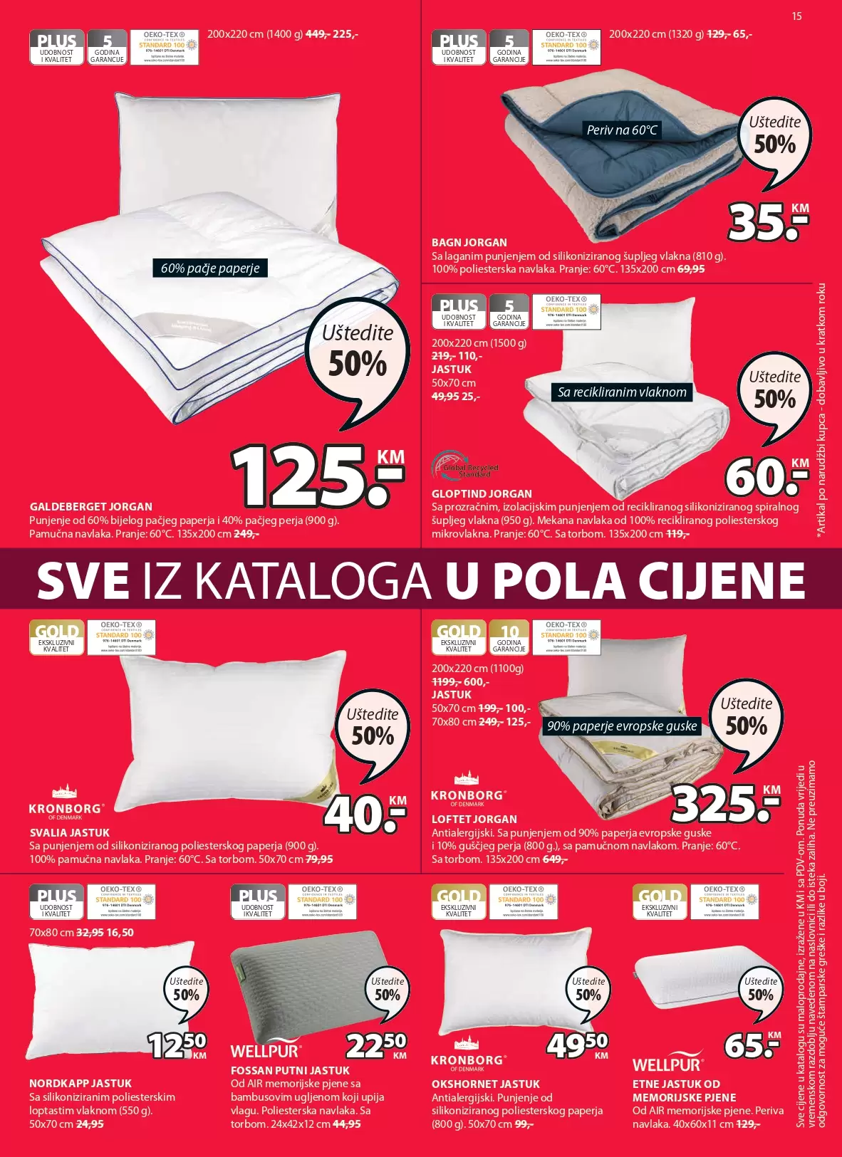 JYSK katalog SVE U POLA CIJENE! Jysk akcija snizenja avgust 2022