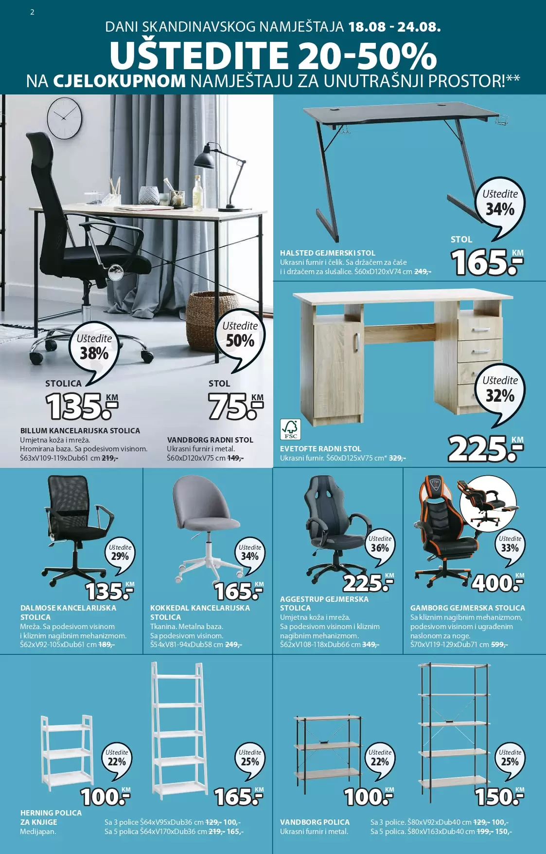 Jysk katalog avgust 2022 ~ akcija sniženja 18-31. 8.2022.