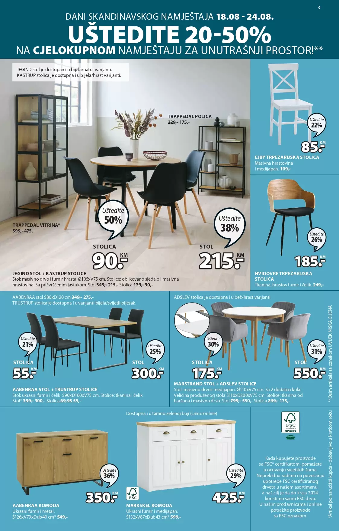 Jysk katalog avgust 2022 ~ akcija sniženja 18-31. 8.2022.