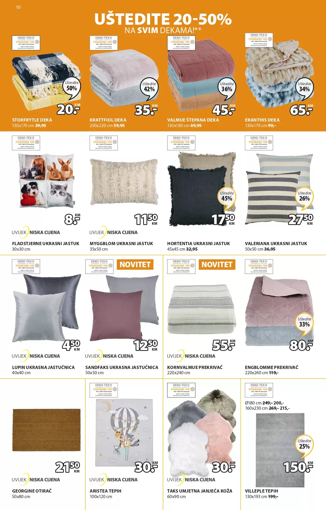 Jysk katalog avgust 2022 ~ akcija sniženja 18-31. 8.2022.