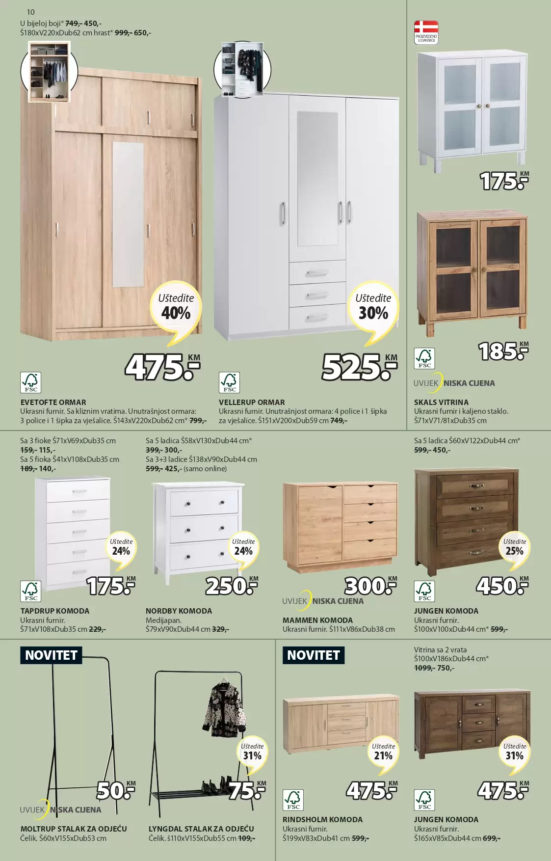 Jysk katalog avgust/septembar 2022 akcija sniženja 25.8-7.9.2022.