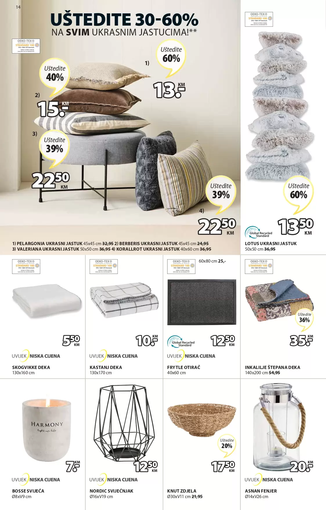 Jysk katalog avgust/septembar 2022 akcija sniženja 25.8-7.9.2022.