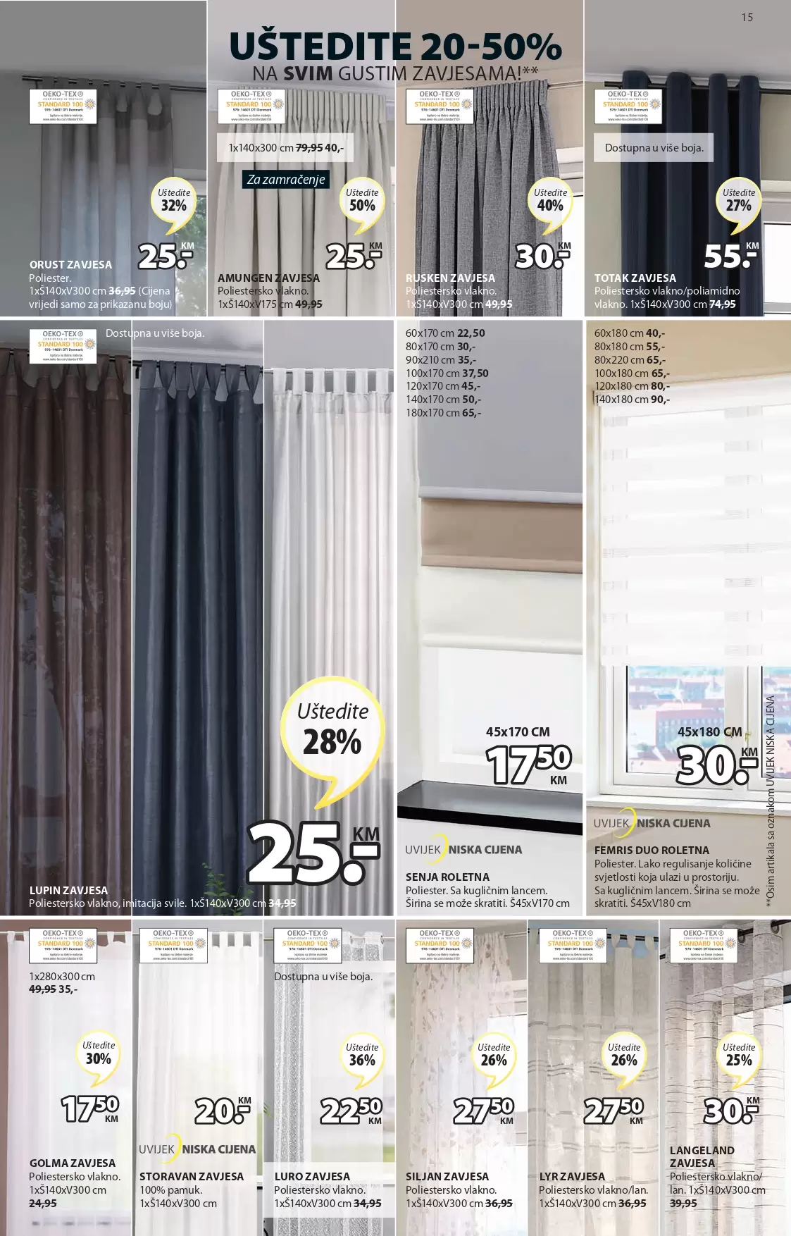 Jysk katalog avgust/septembar 2022 akcija sniženja 25.8-7.9.2022.