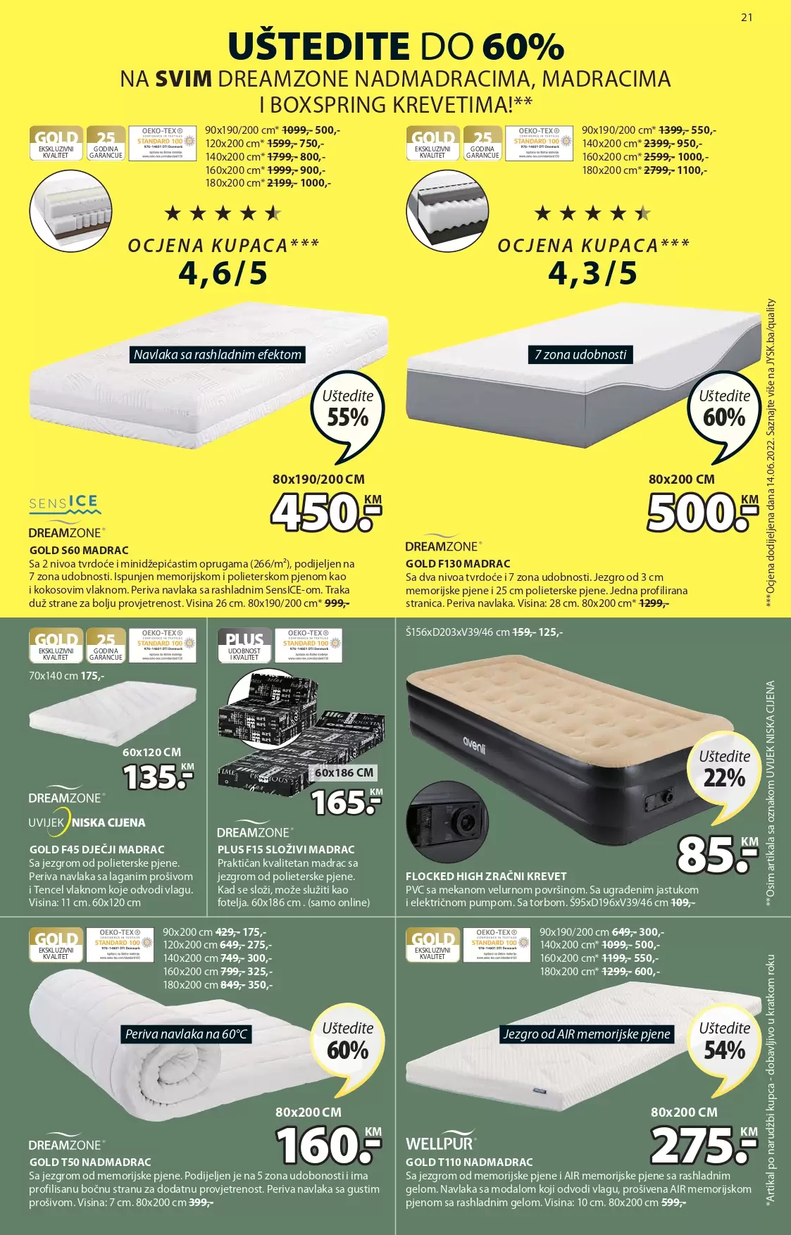 Jysk katalog avgust/septembar 2022 akcija sniženja 25.8-7.9.2022.